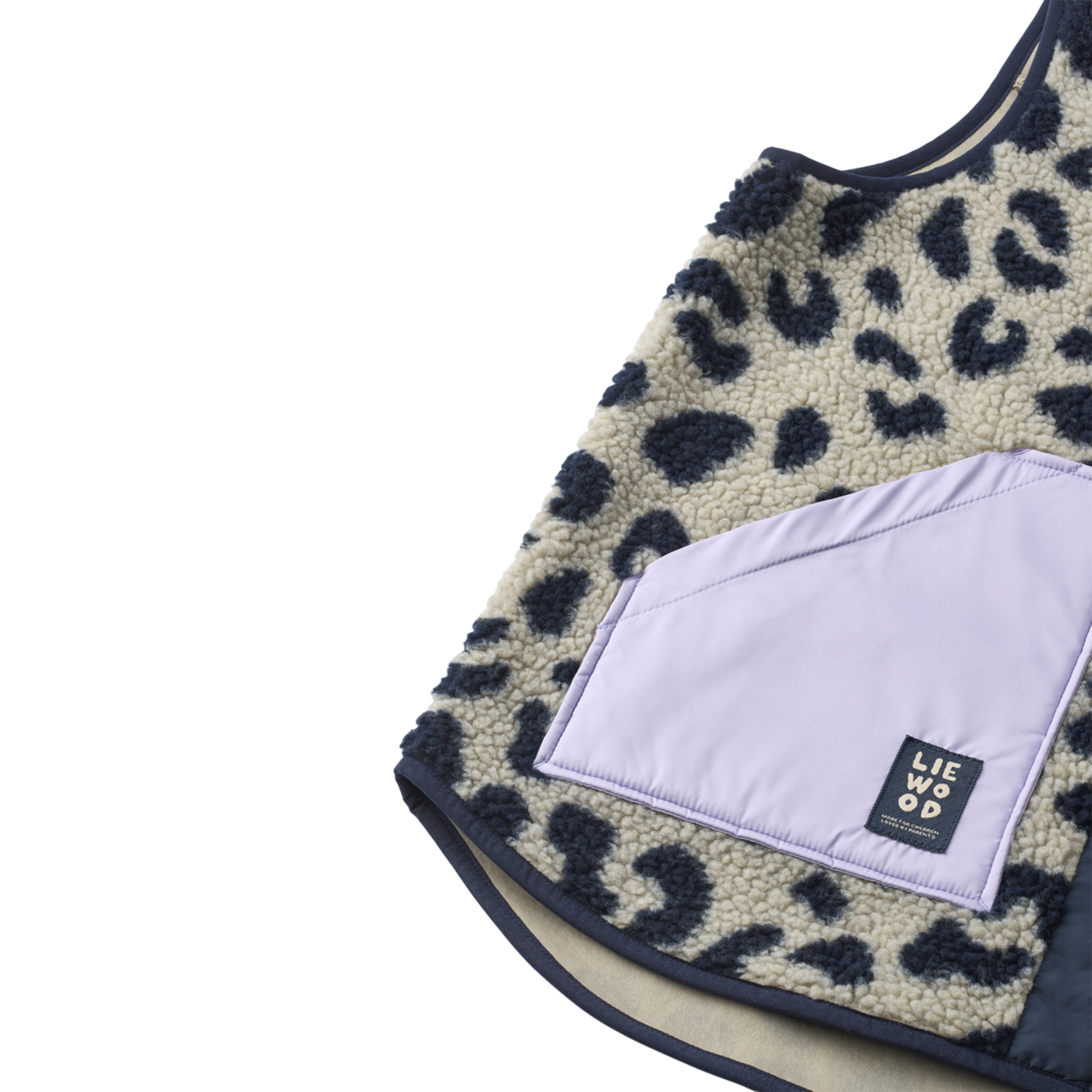 Nilu Adult Pile Vest Mega leo Mist mix