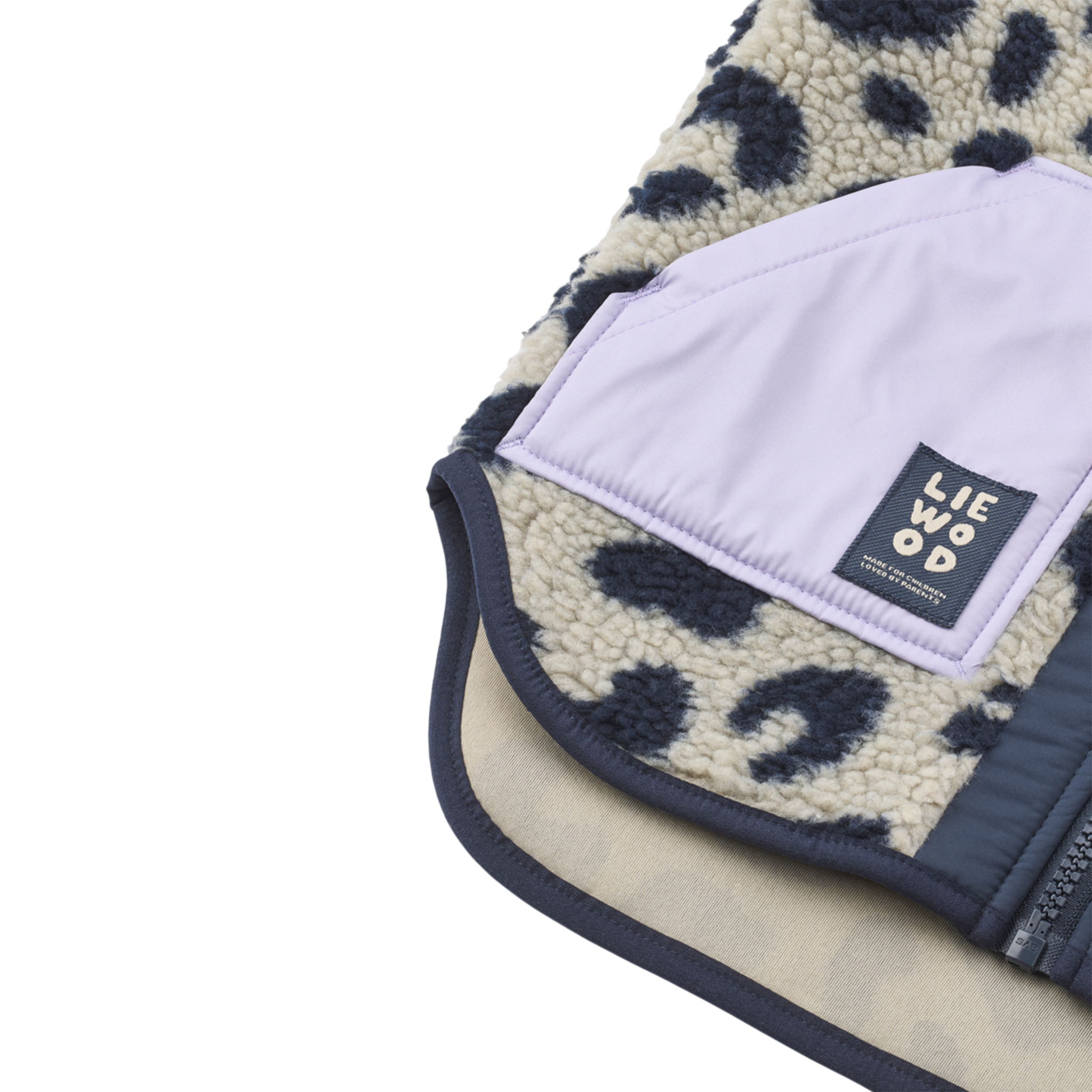 Noam Pile Vest Mega leo / Mist mix