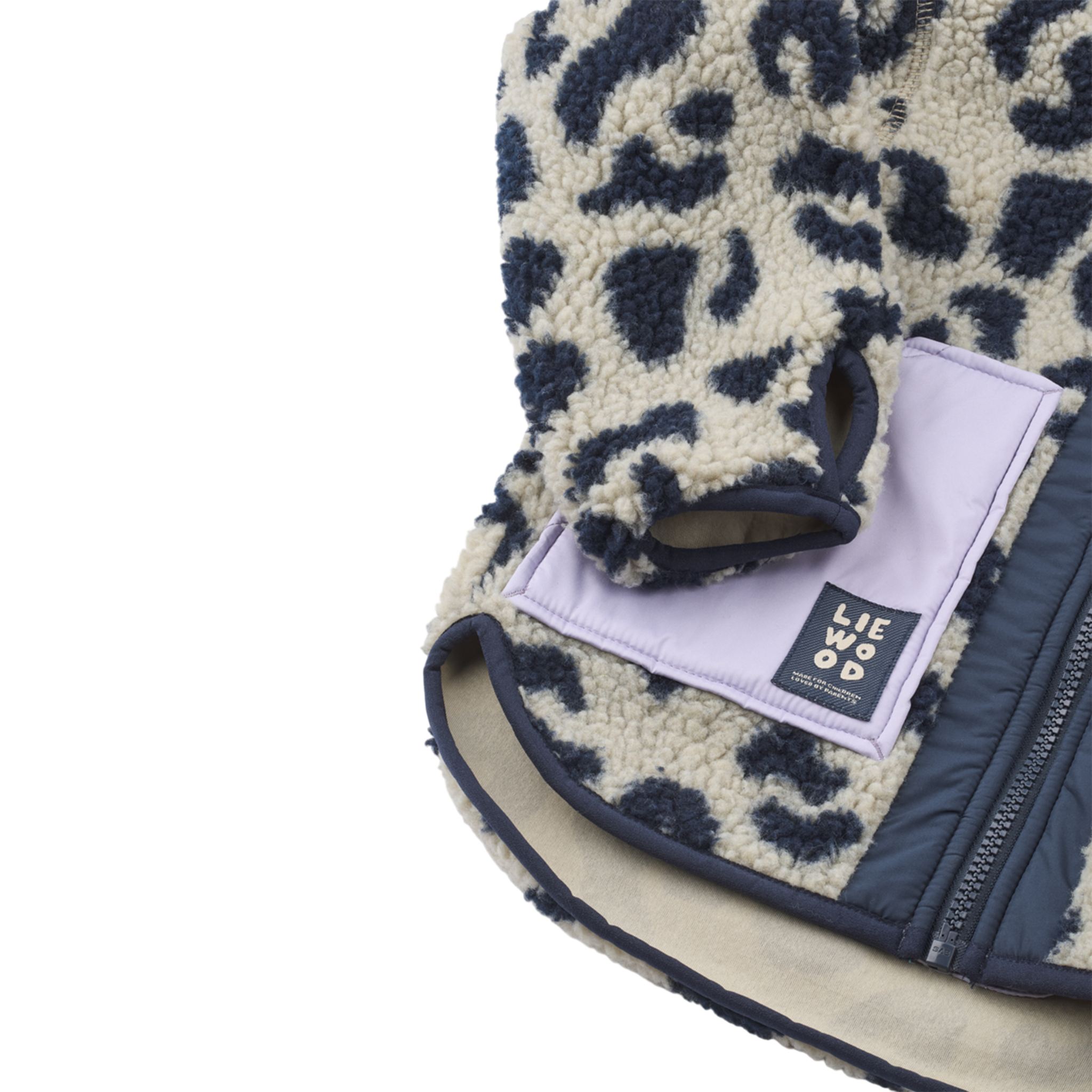 Noam Pile Jacket Mega leo Mist mix