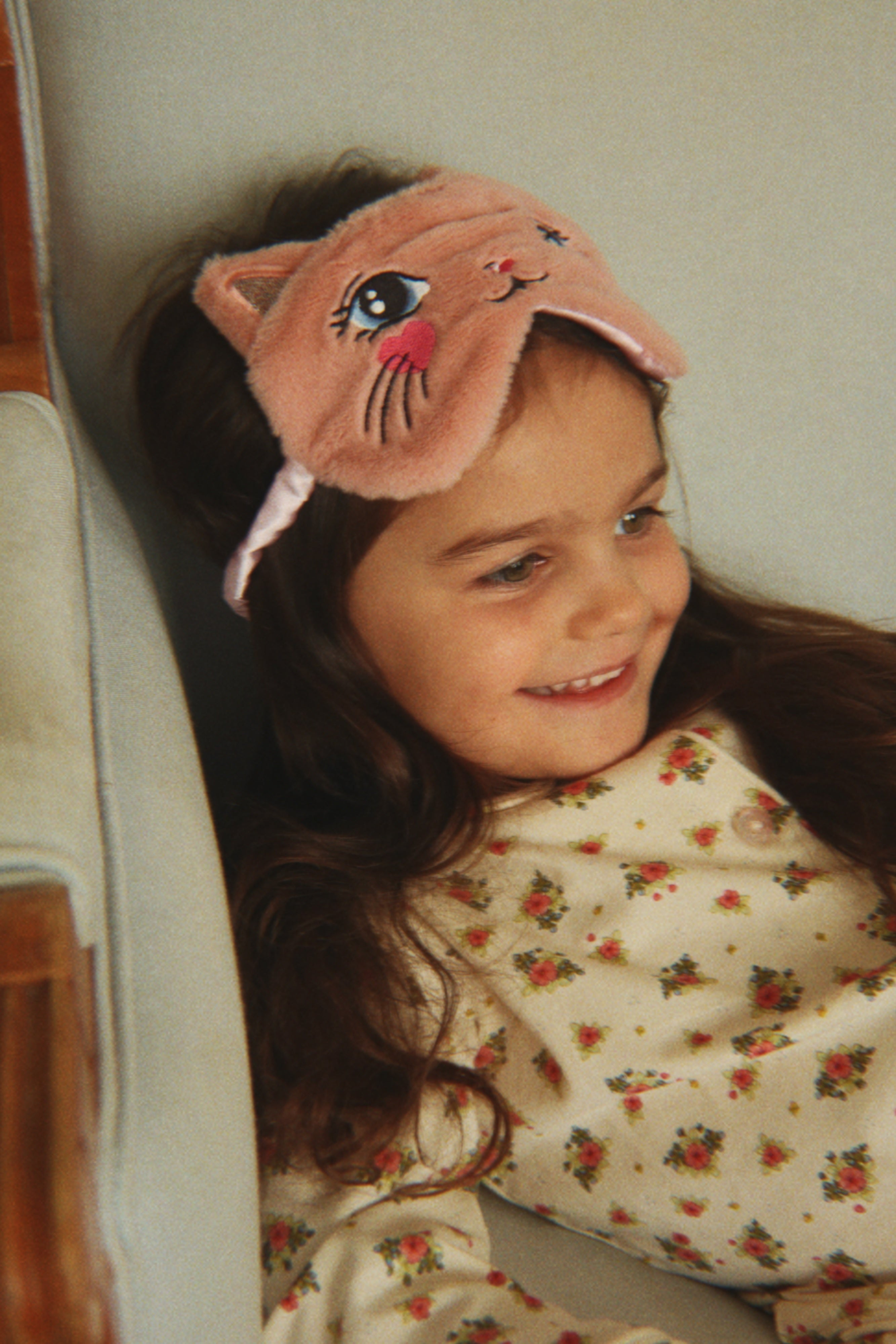 Schlafmaske Rosa Pink