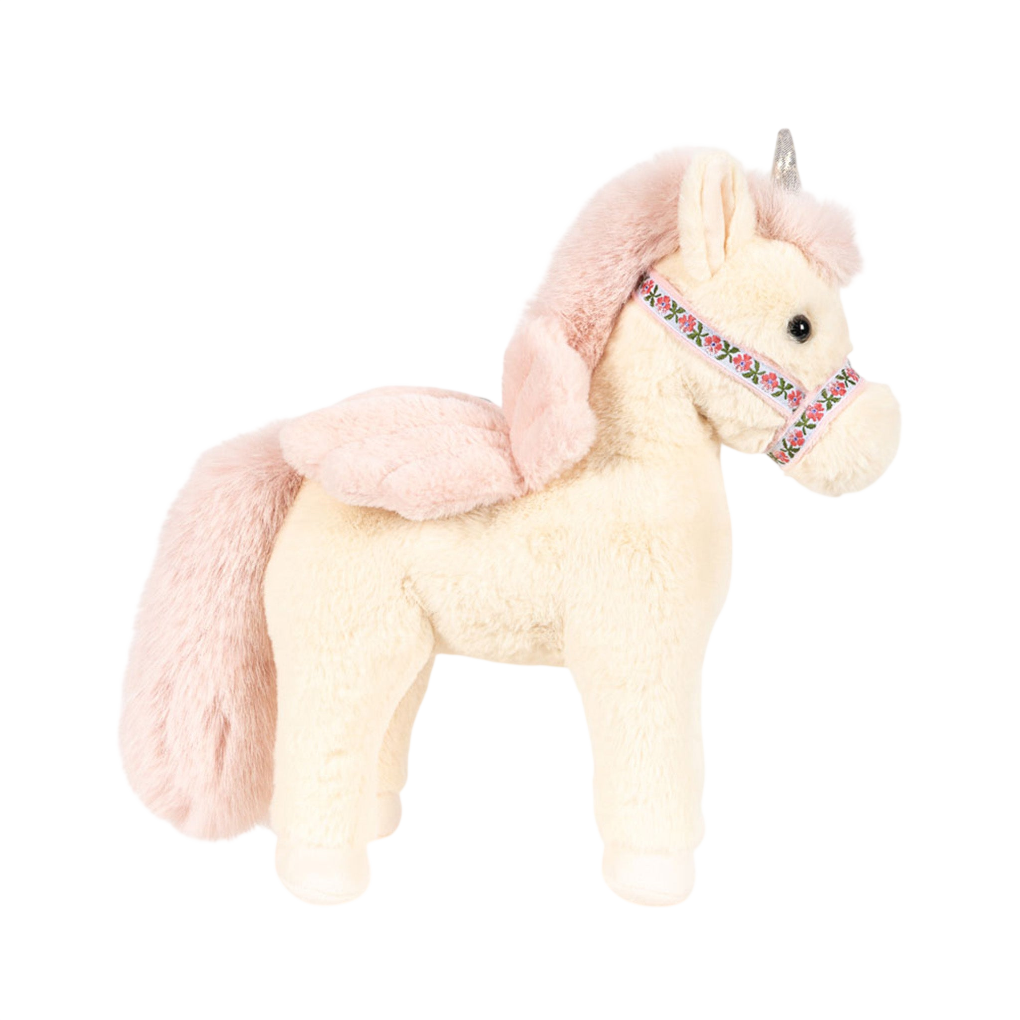 Starlight Off-White Unicorn Plush Toy