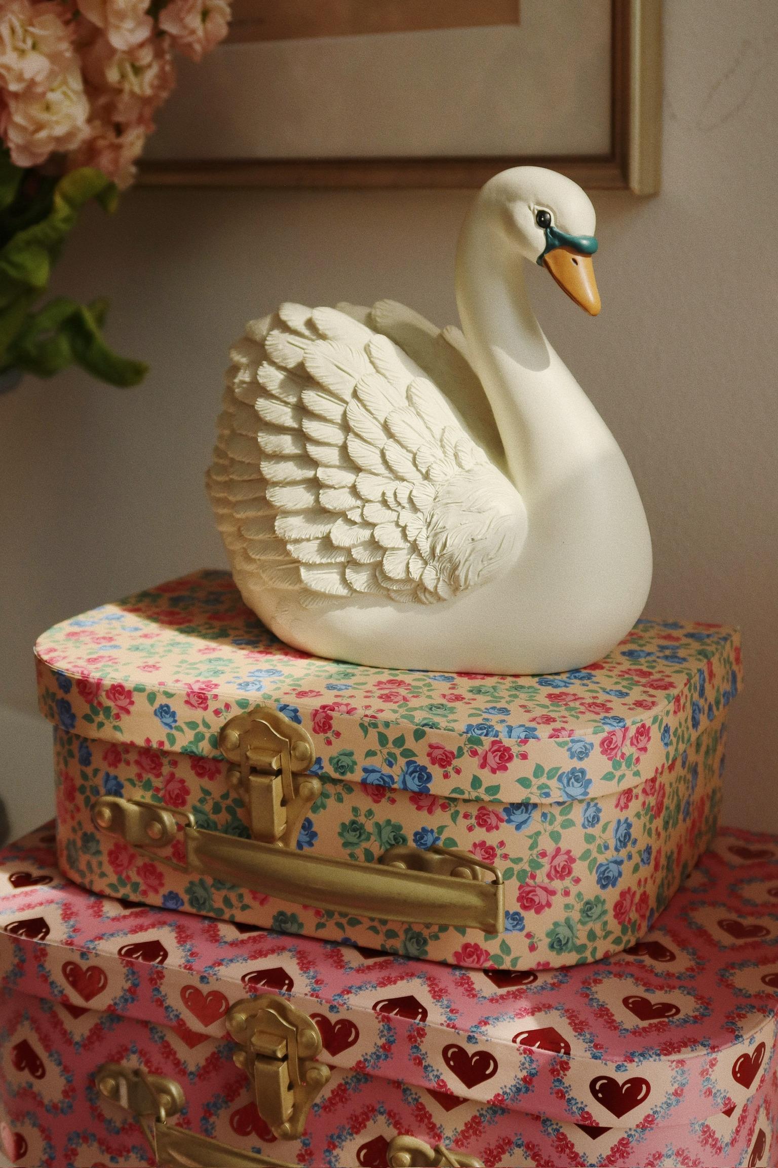 Swan Piggy Bank