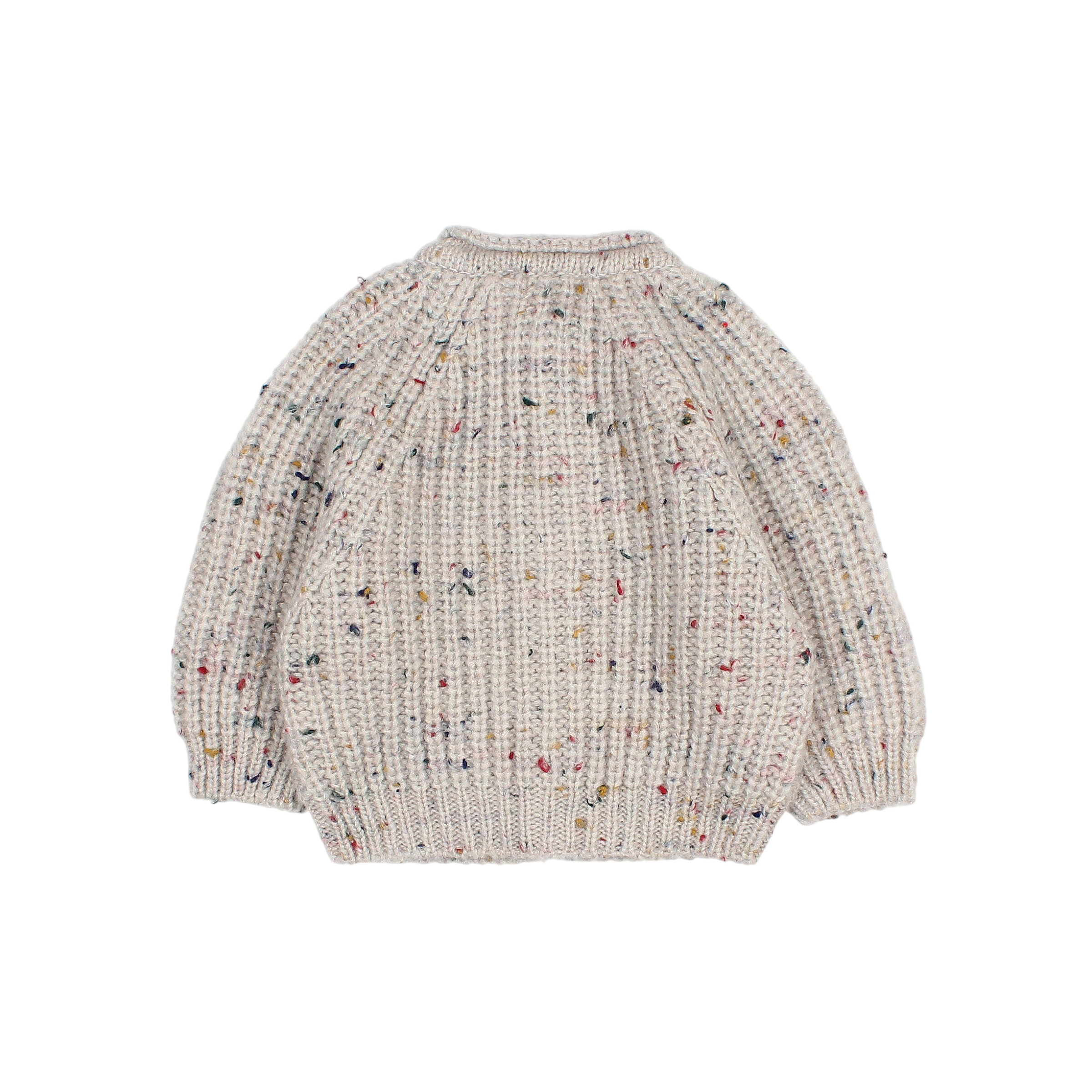 Botonato Pearl Grey Baby Cardigan