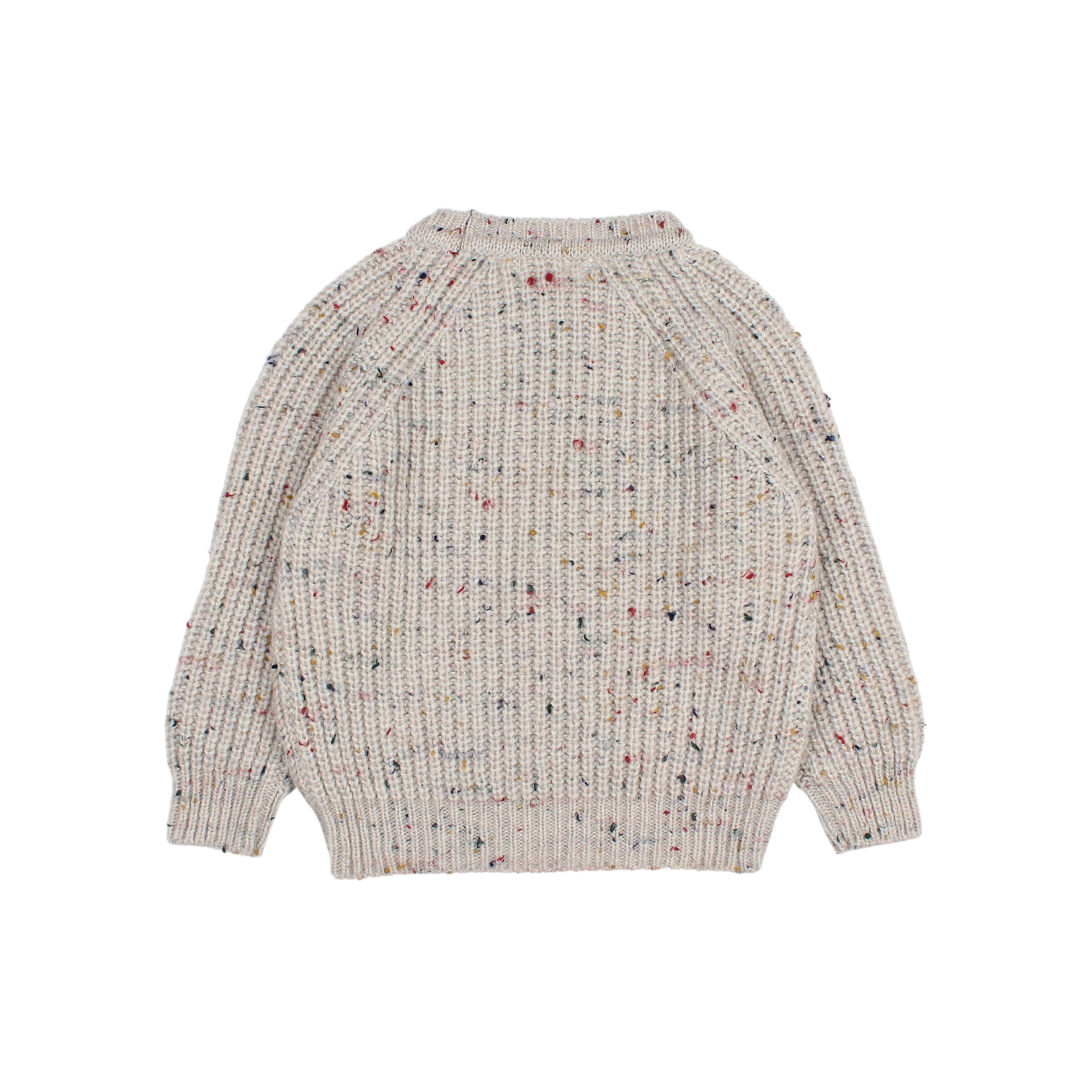 Botonato Pearl Gray Knit Sweater