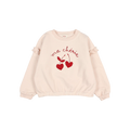 Chérie Cream Pink Sweatshirt