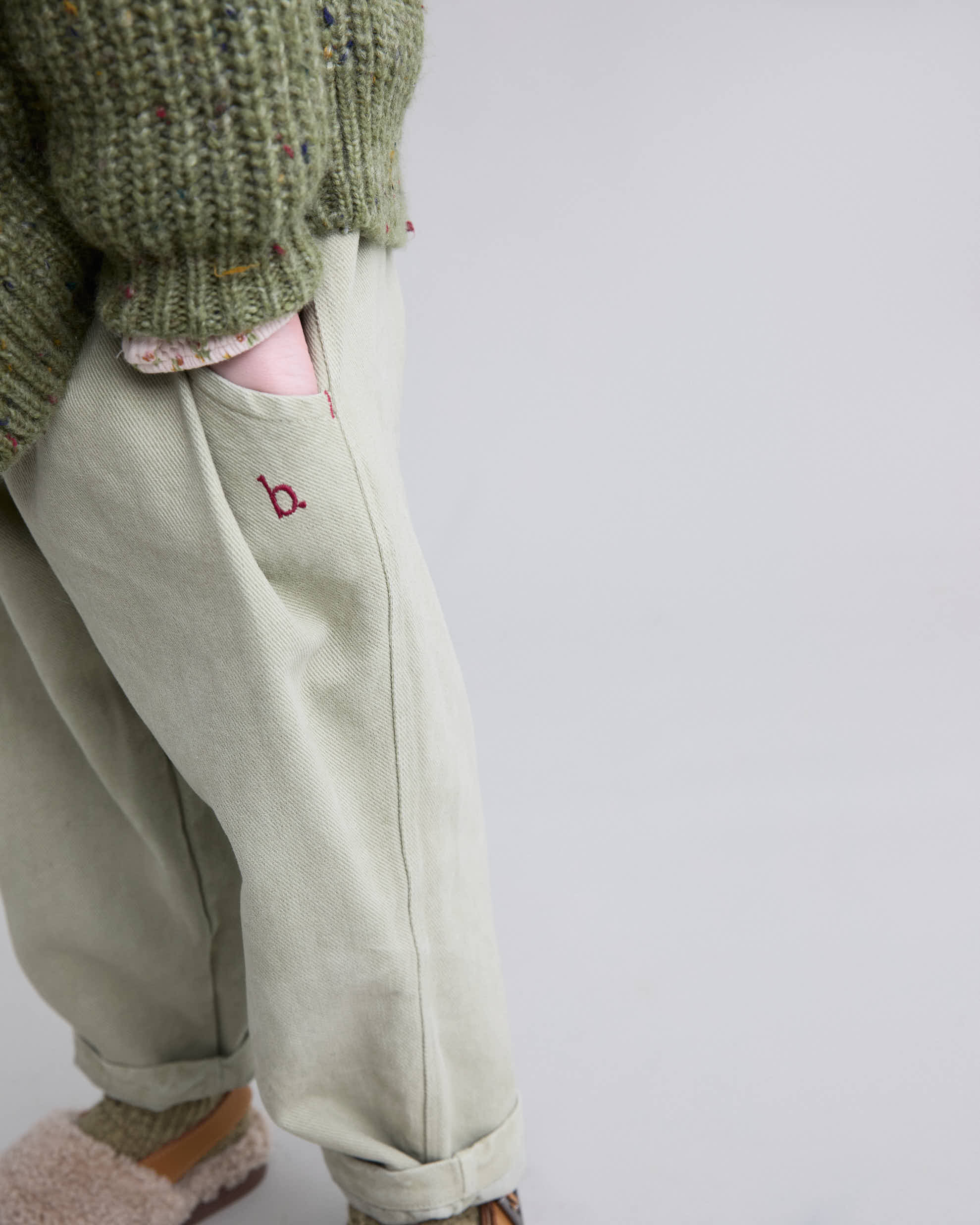 Green Tea Pants