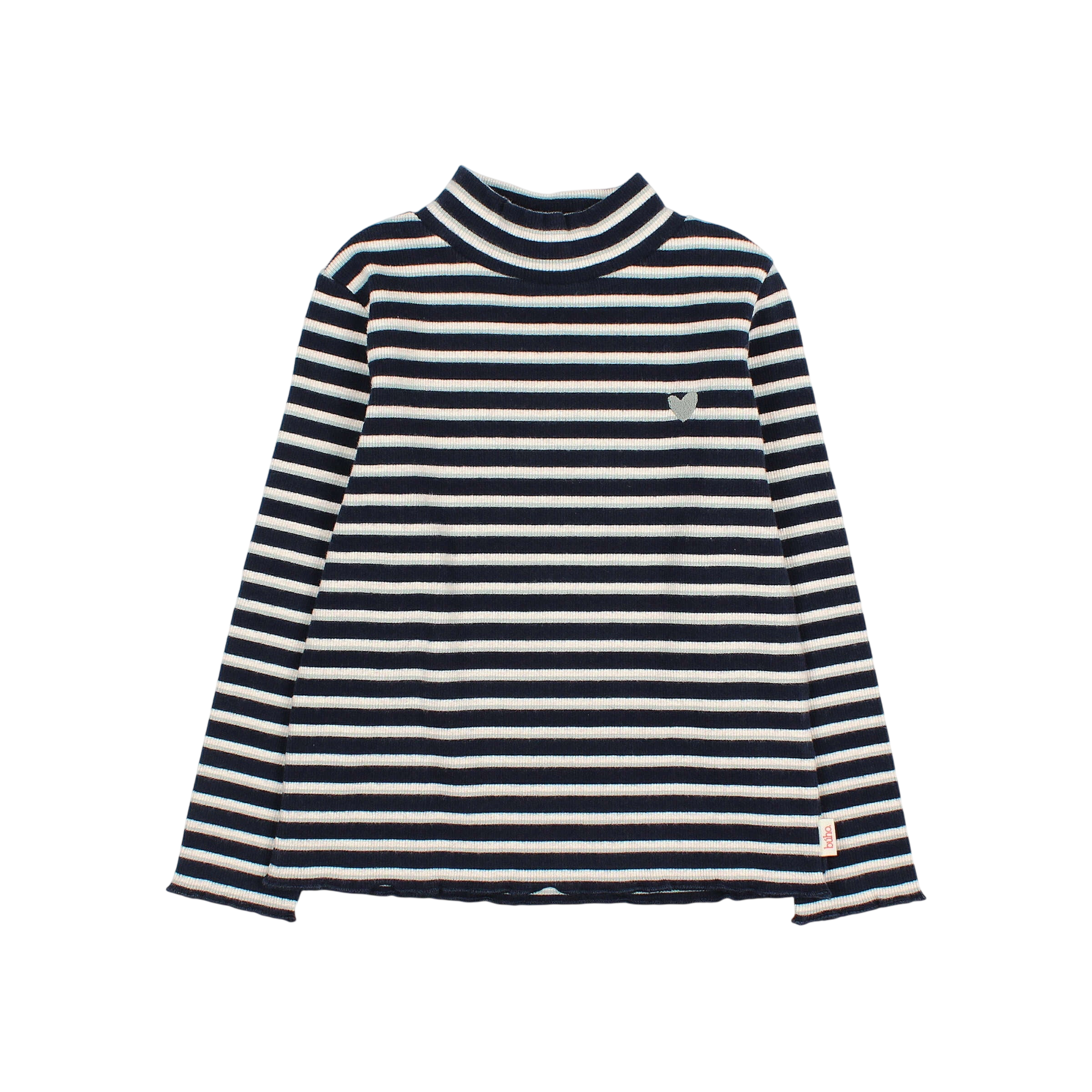 Fancy Navy Long-Sleeve Shirt