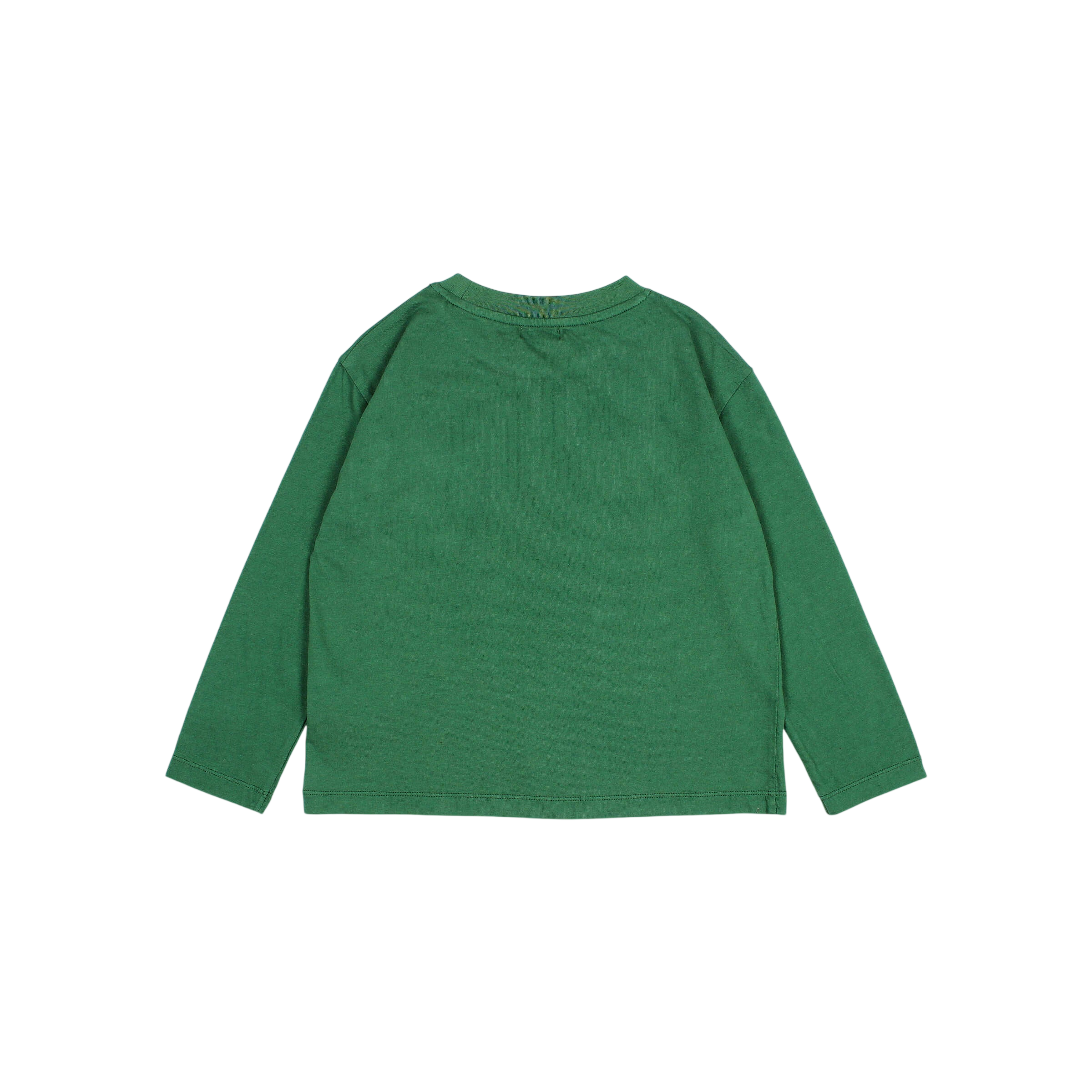 Long-Sleeve T-Shirt, Pocket, Forest Green