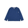Long-Sleeve T-Shirt, Pocket Marine