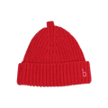 Soft Poppy Red Beanie