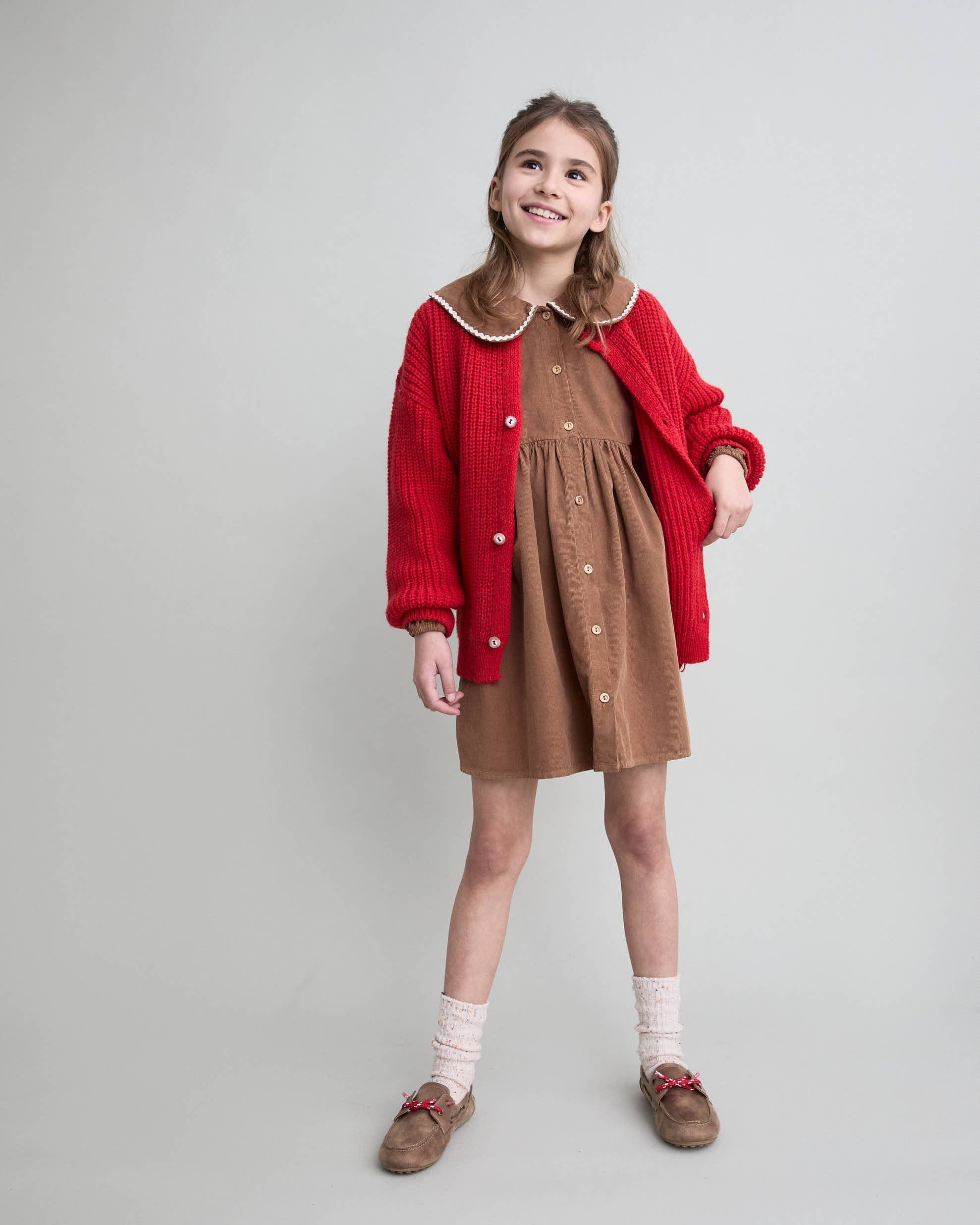 Cardigan Soft Poppy Red