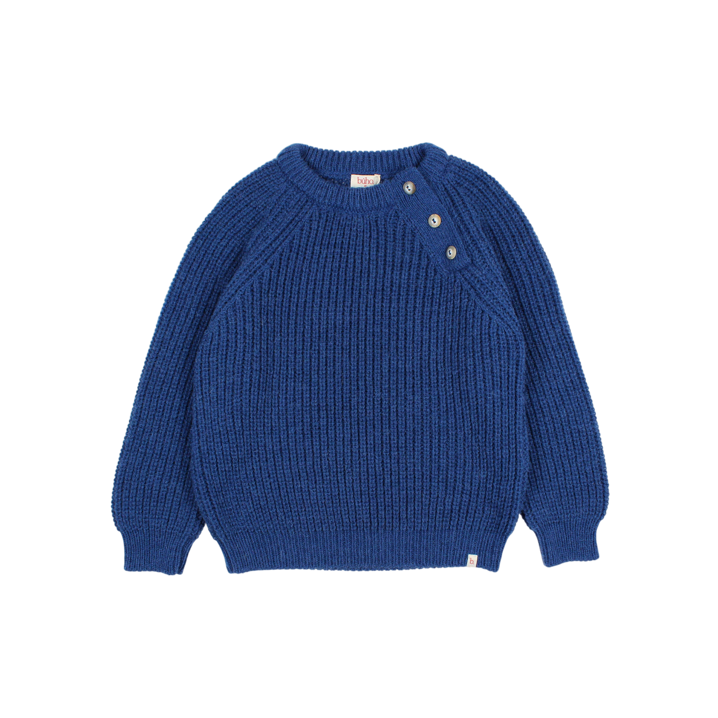 Soft Navy Knit Sweater