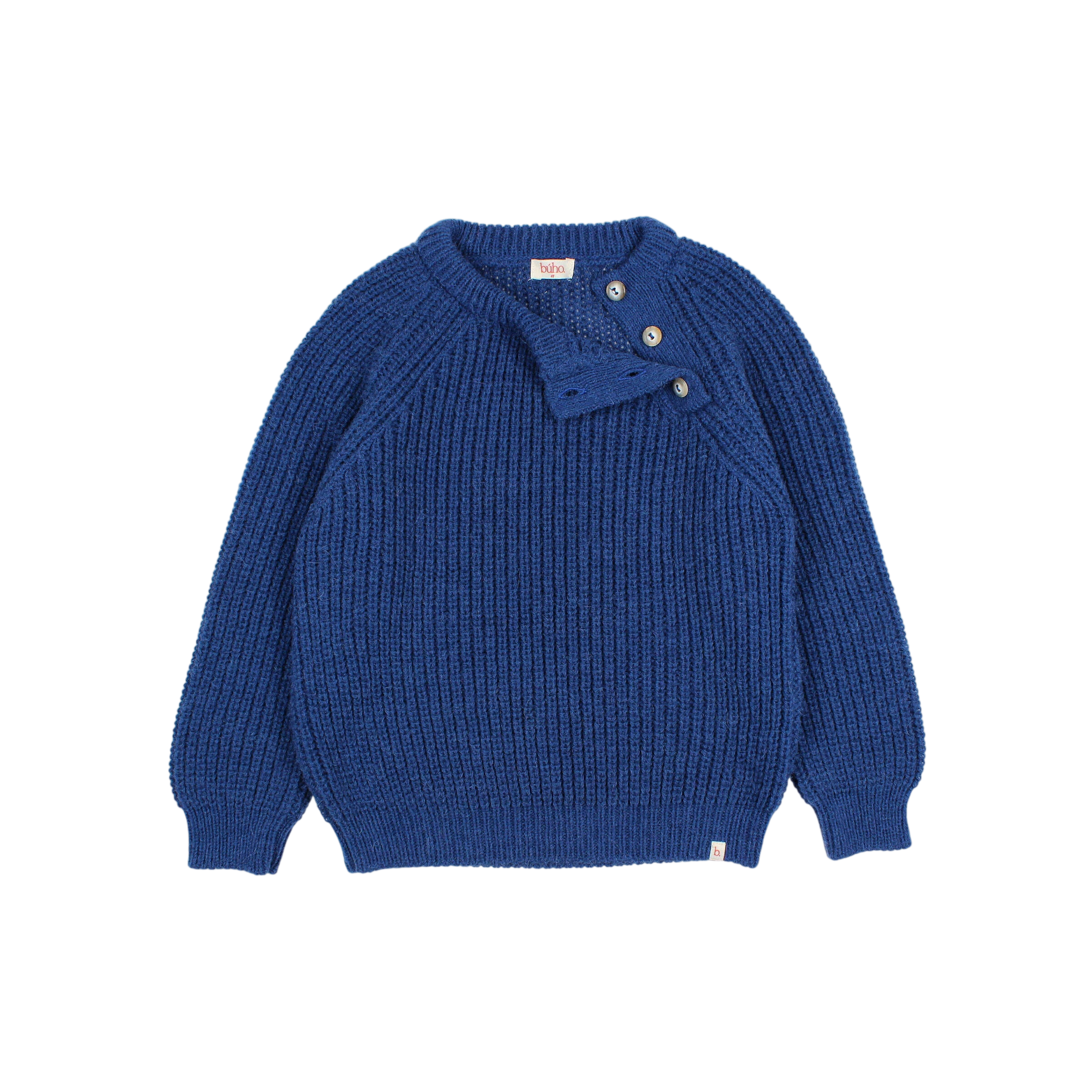 Soft Navy Knit Sweater