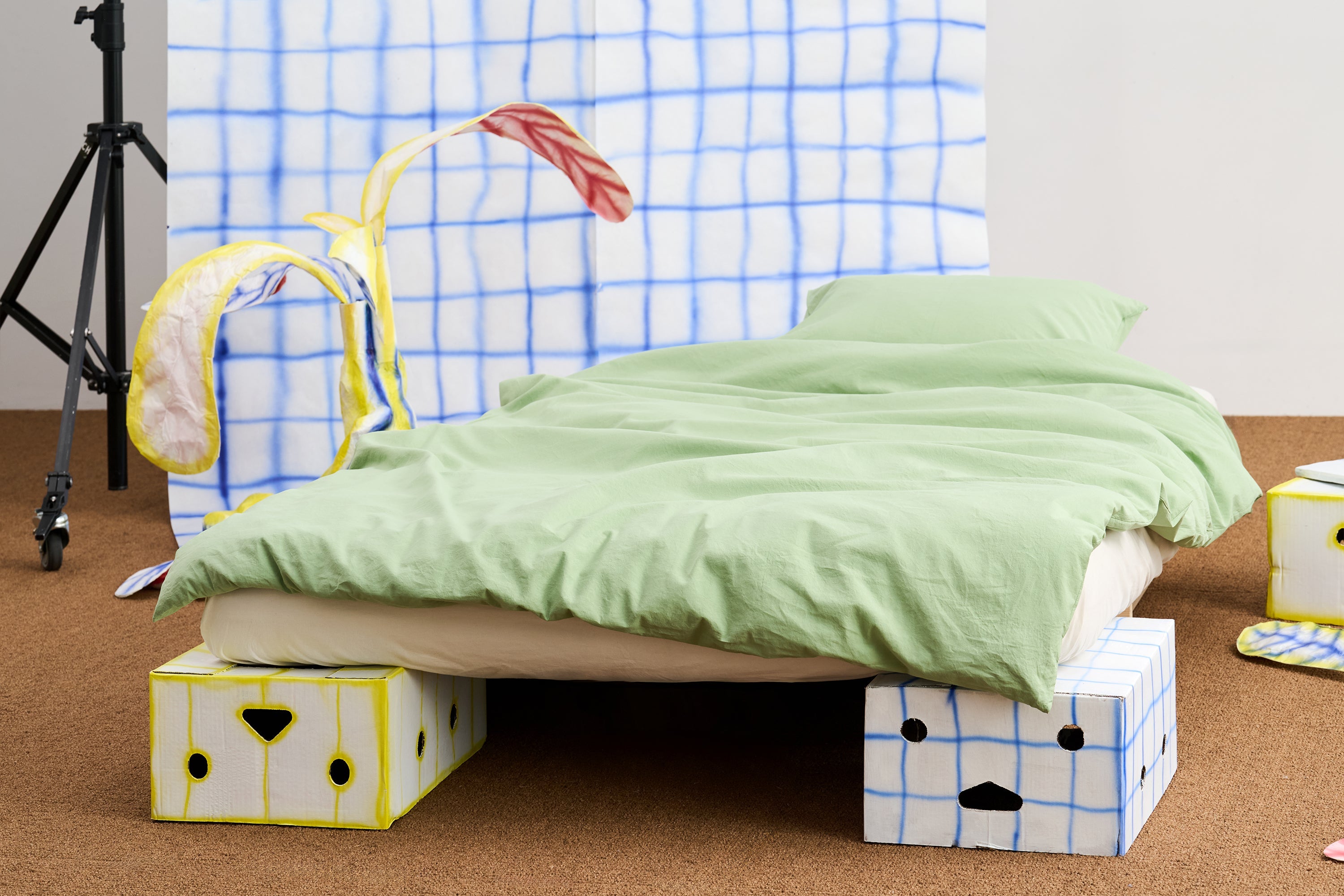 Comforter cover Liam avocado