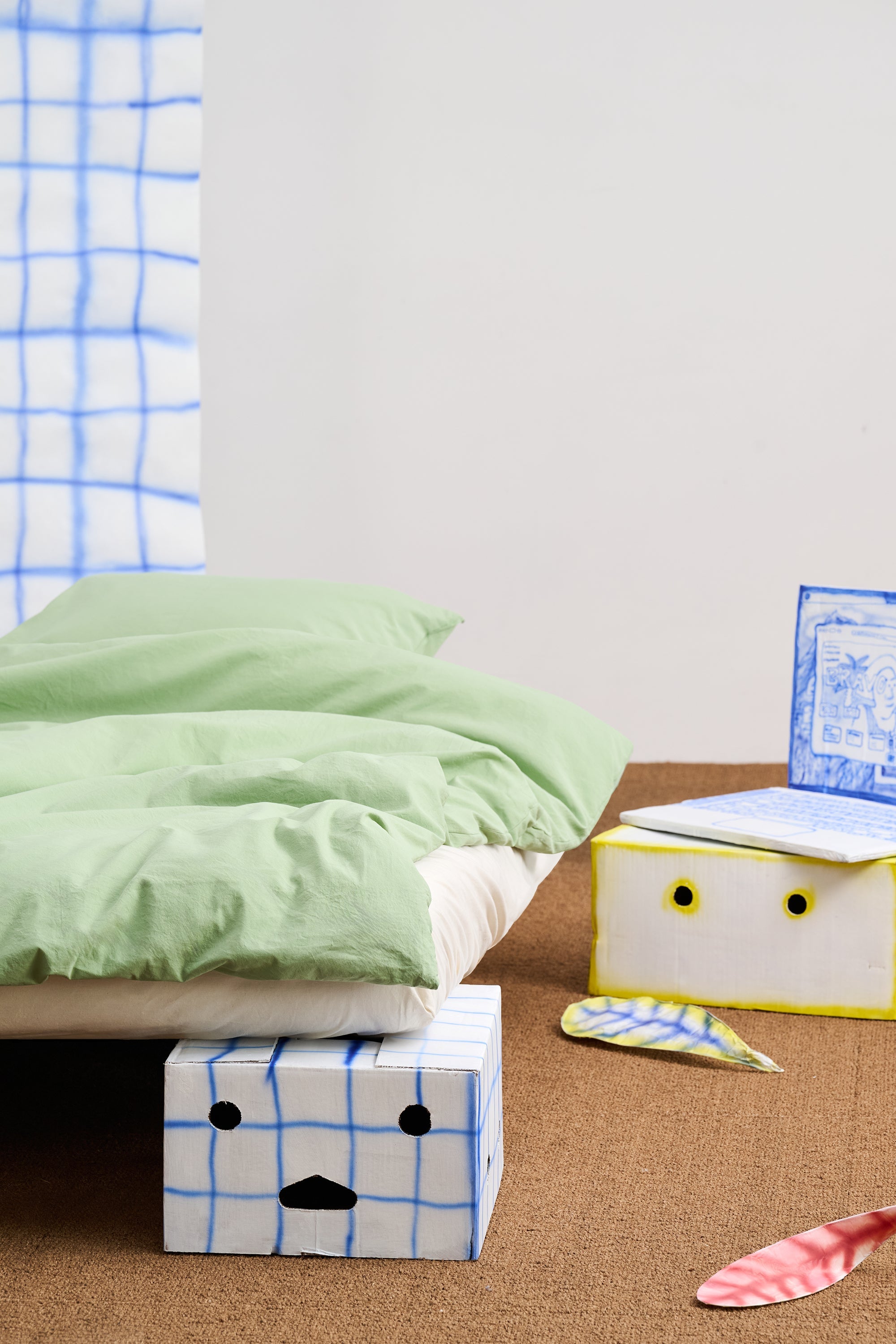 Comforter cover Liam avocado