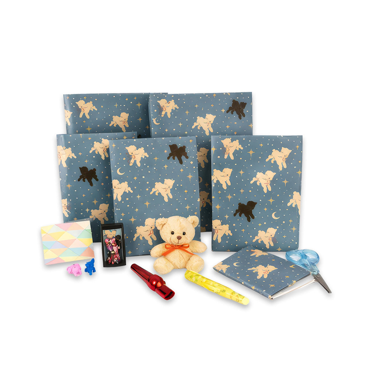Adventskalender mit 24 Geschenkboxen Blue