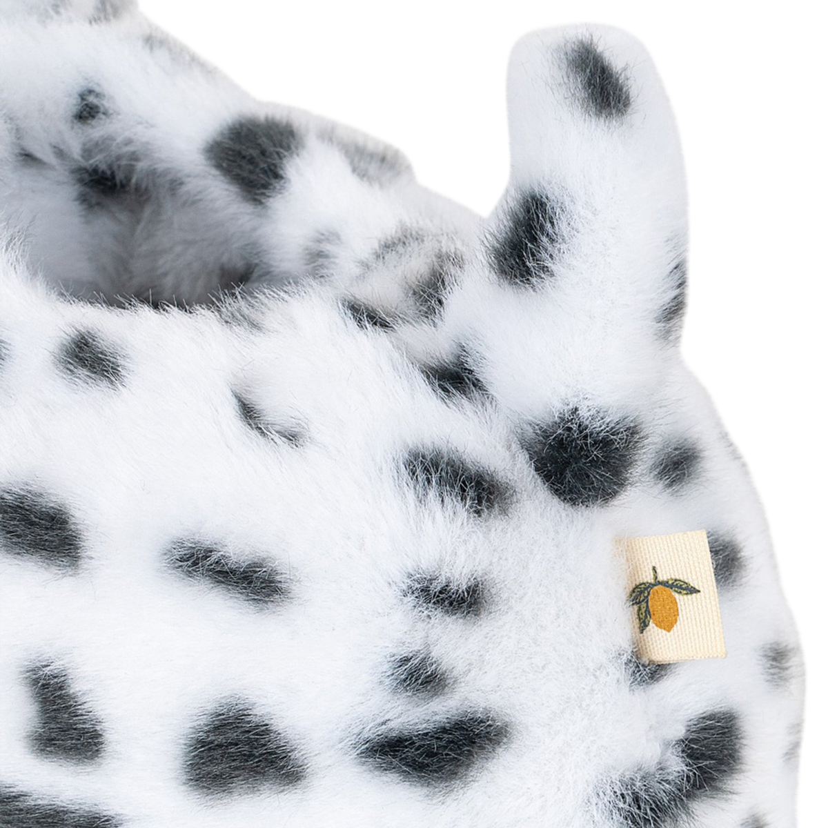 Dalmatian Beige Black Slippers