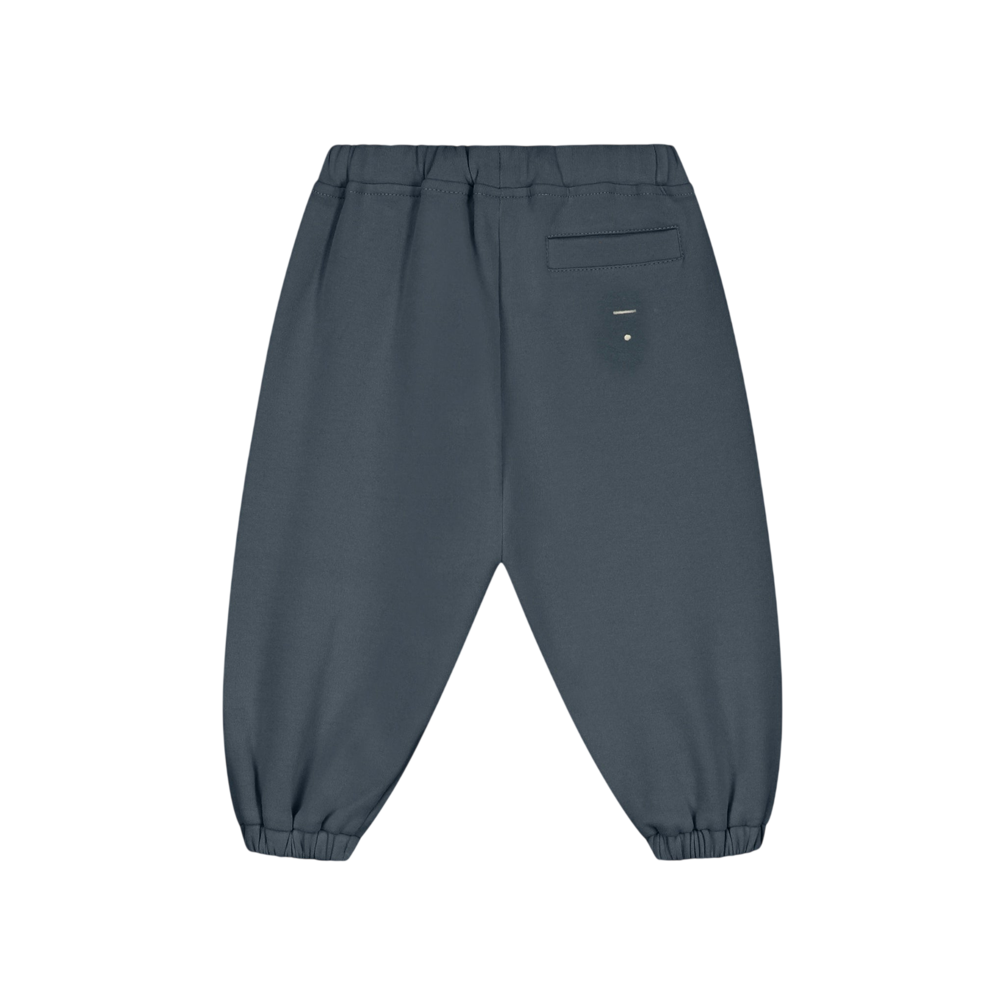 Baby Hosen Track GOTS Blue Grey