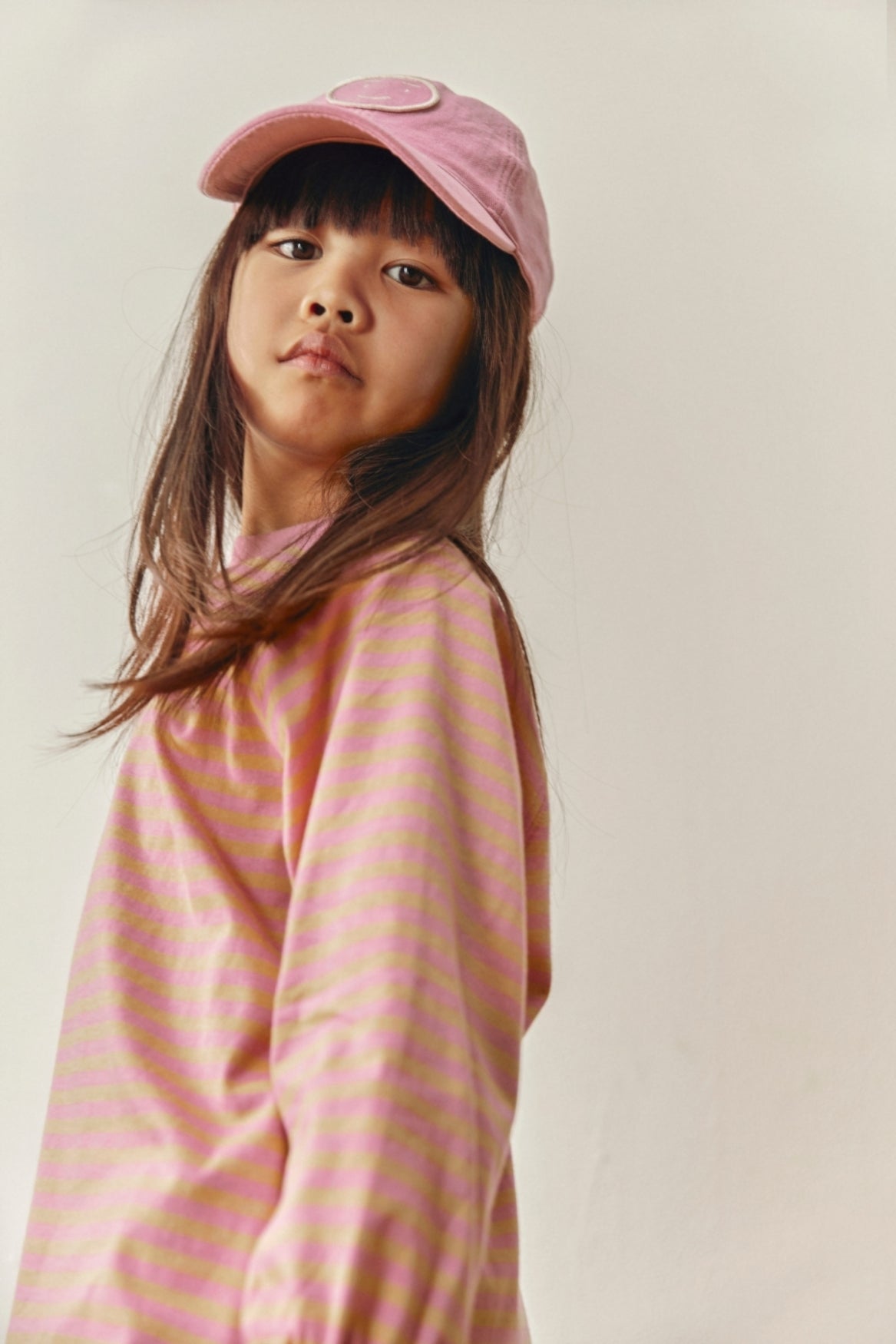 Casquette de baseball GOTS Bubblegum / Casquette de baseball GOTS Bubblegum