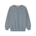 Sweat-shirt à épaules tombantes, gris pierre