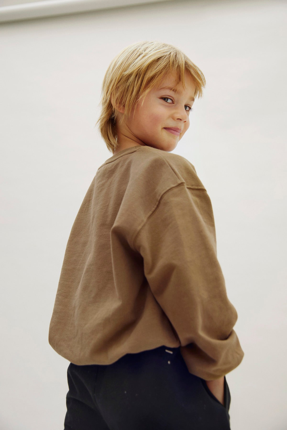 Sweatshirt Dropped Shoulder GOTS Woody