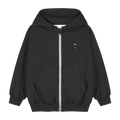 Hoodie w/Zip Pirate Black