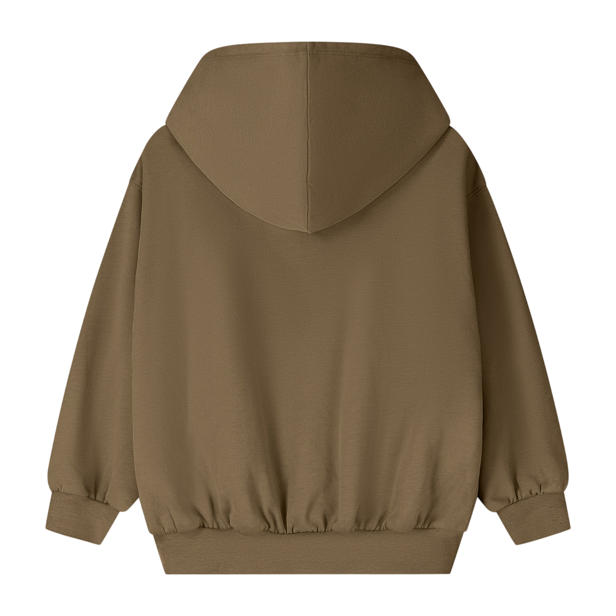 Hoodie with Zipper, GOTS Woody / Hooded Cardigan with Zipper, GOTS Woody