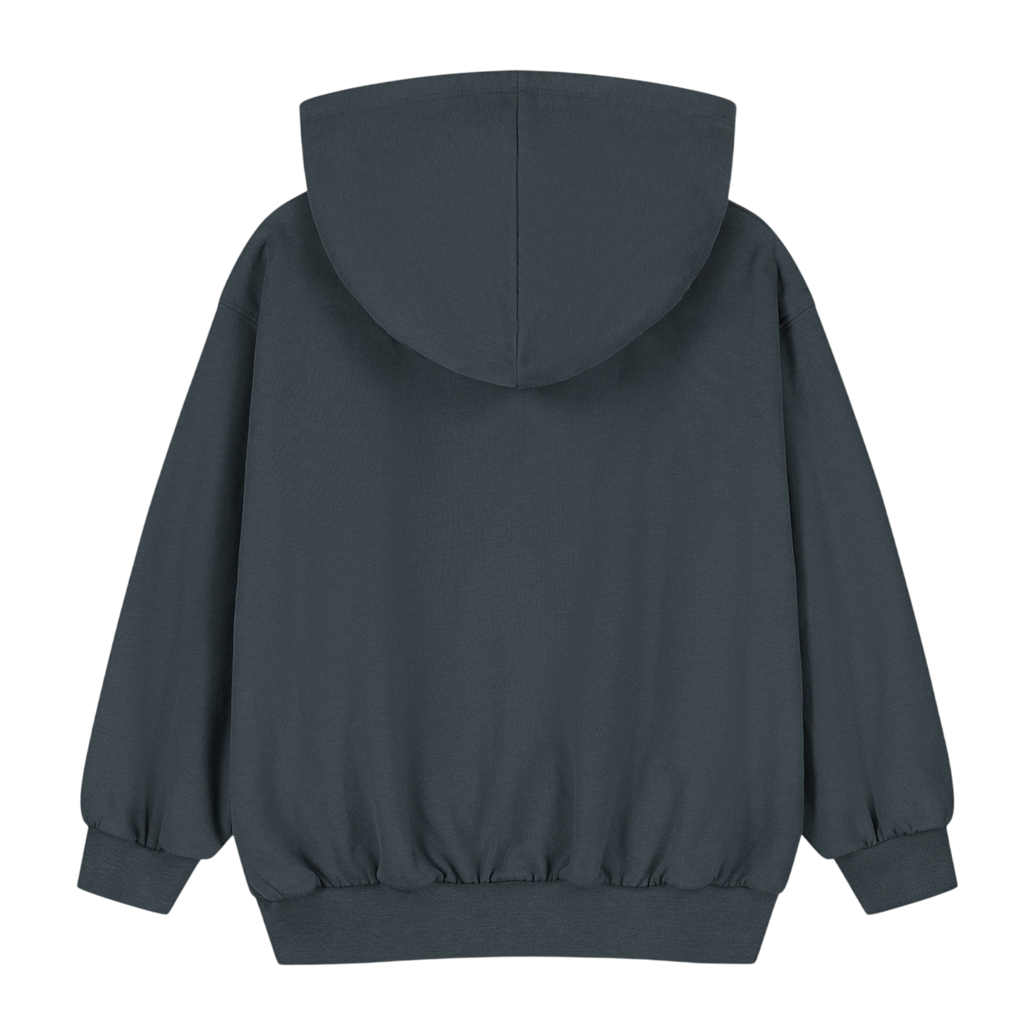 Hoodie GOTS Blue Gray