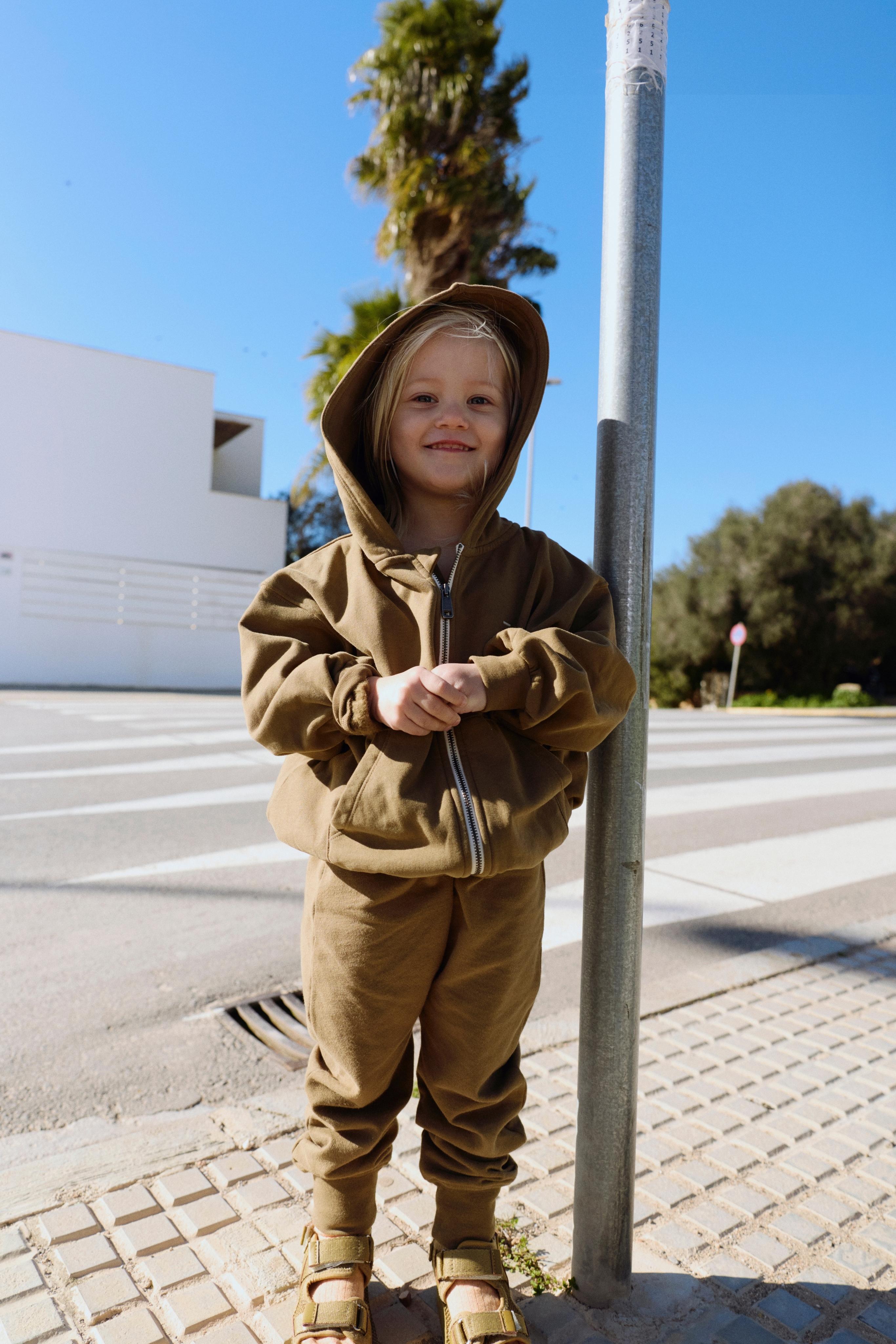 Hoodie with Zipper, GOTS Woody / Hooded Cardigan with Zipper, GOTS Woody