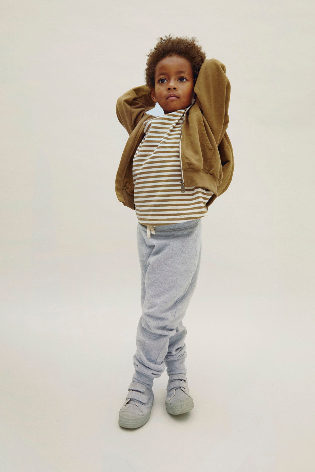 Hoodie with Zipper, GOTS Woody / Hooded Cardigan with Zipper, GOTS Woody