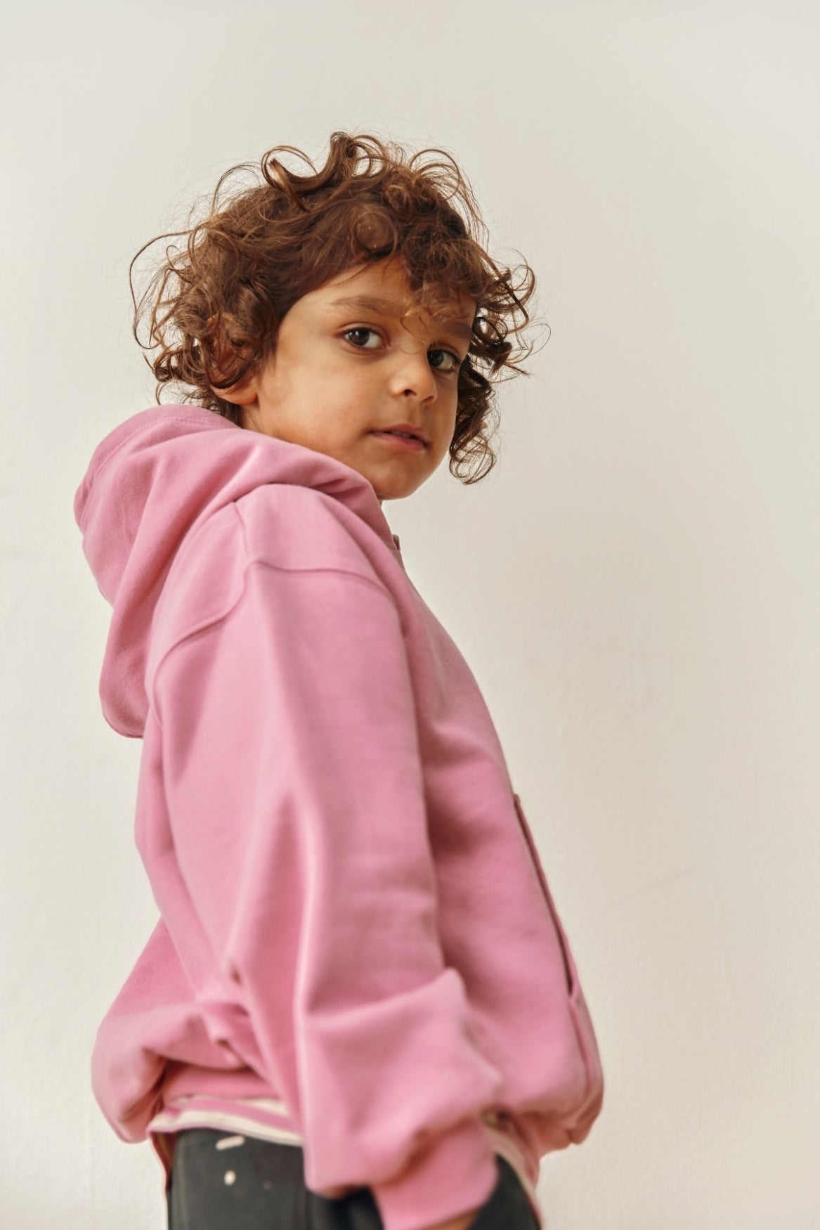 Hoodie GOTS Bubblegum