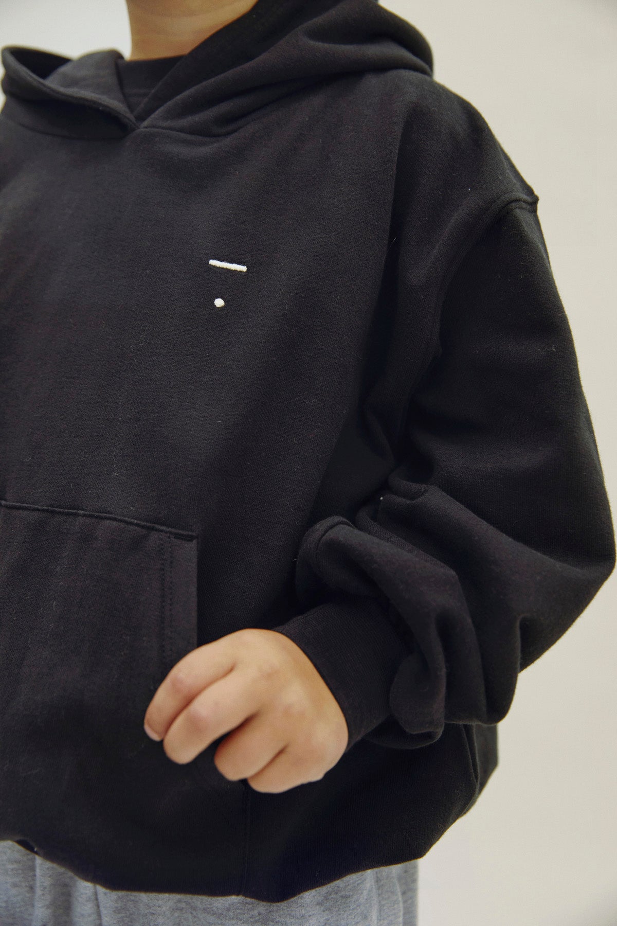 Hoodie GOTS Pirate Black