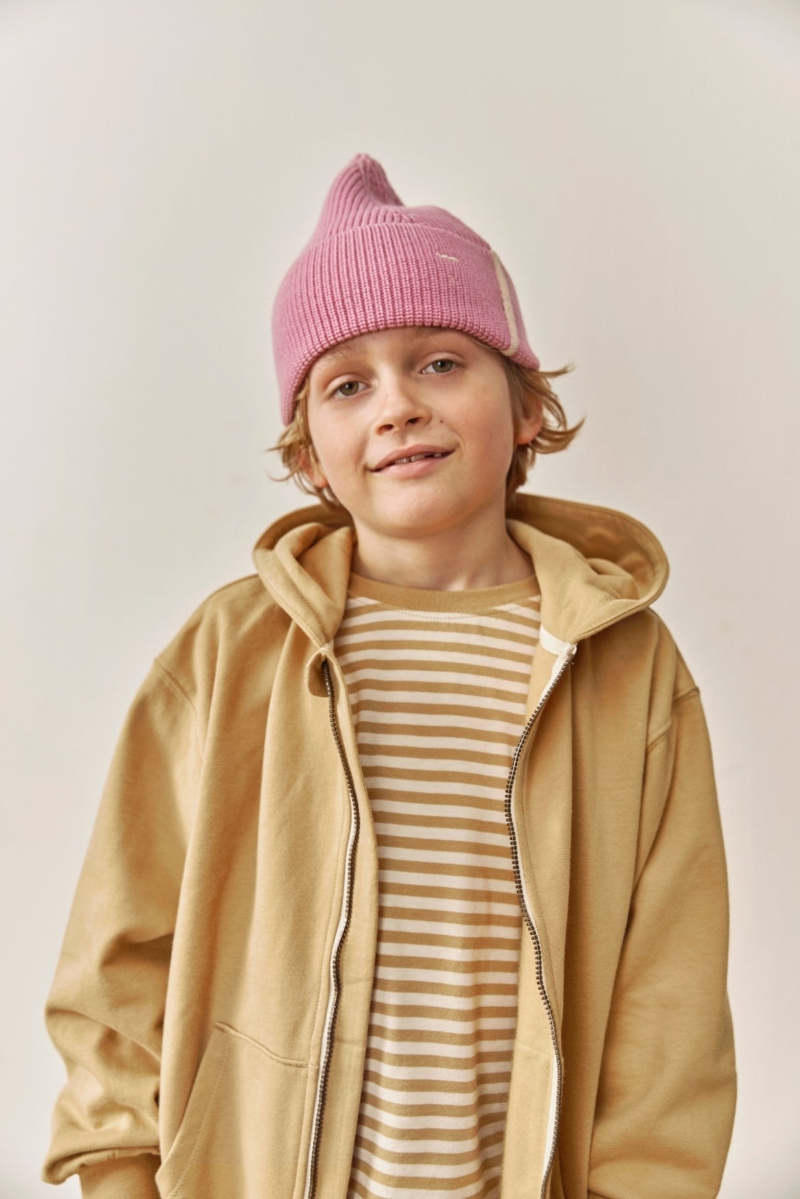 Bubblegum Merino Wool Beanie