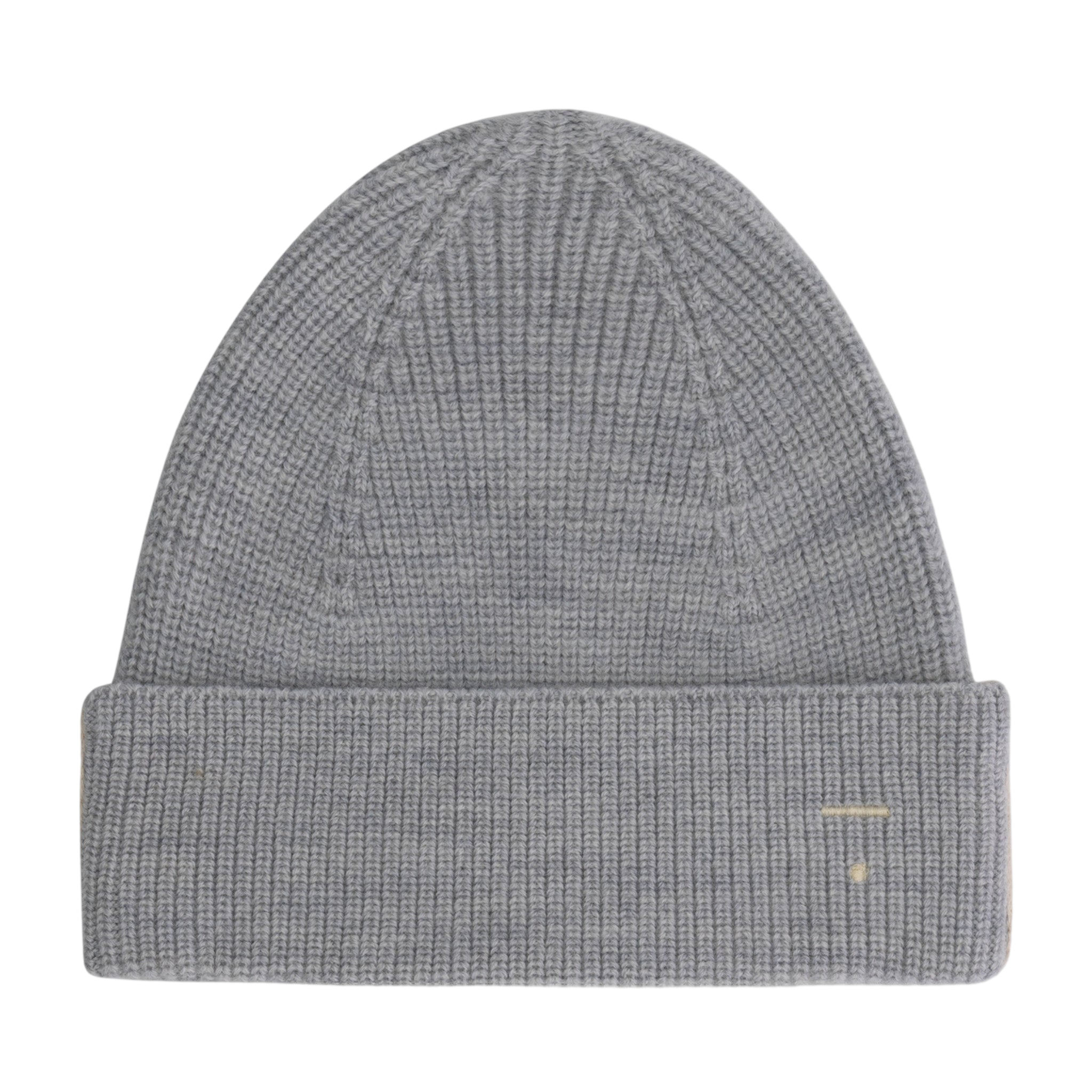Mütze Merinowolle Gray Melange