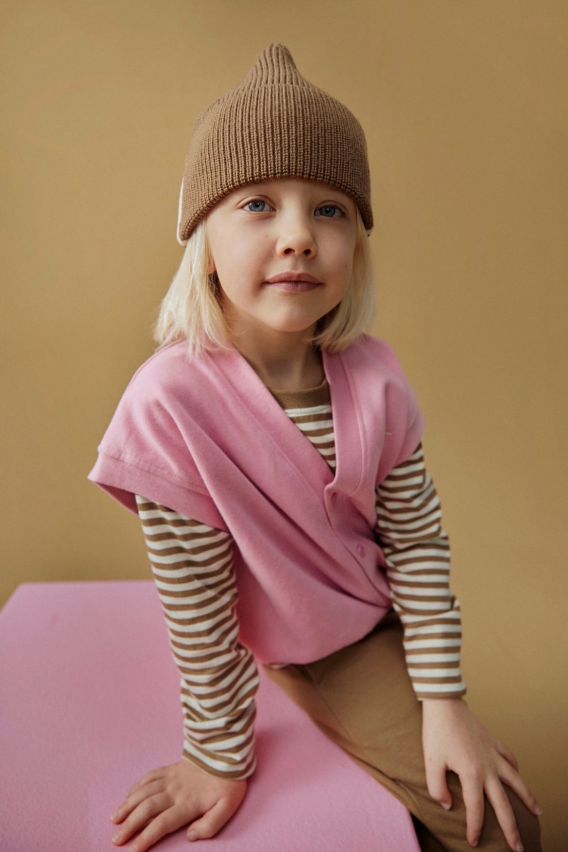 Bonnet en laine mérinos Woody