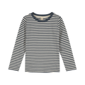 Long-Sleeve Shirt: Blue, Gray, Cream