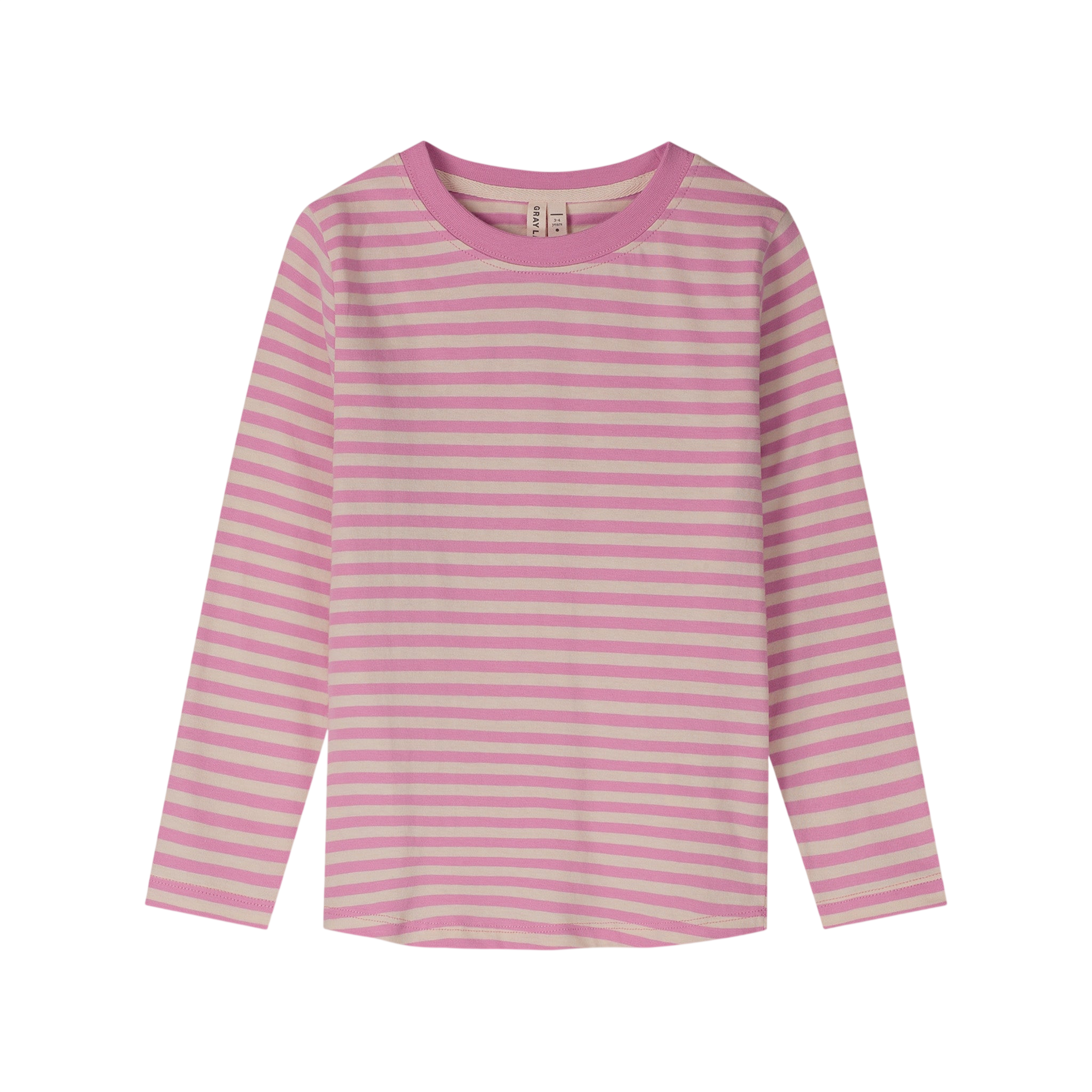 T-shirt à manches longues L/S GOTS T-shirt L/S GOTS Bubblegum Cream / Bubblegum - Cream