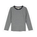 Long-Sleeve Shirt: Pirate Black Cream