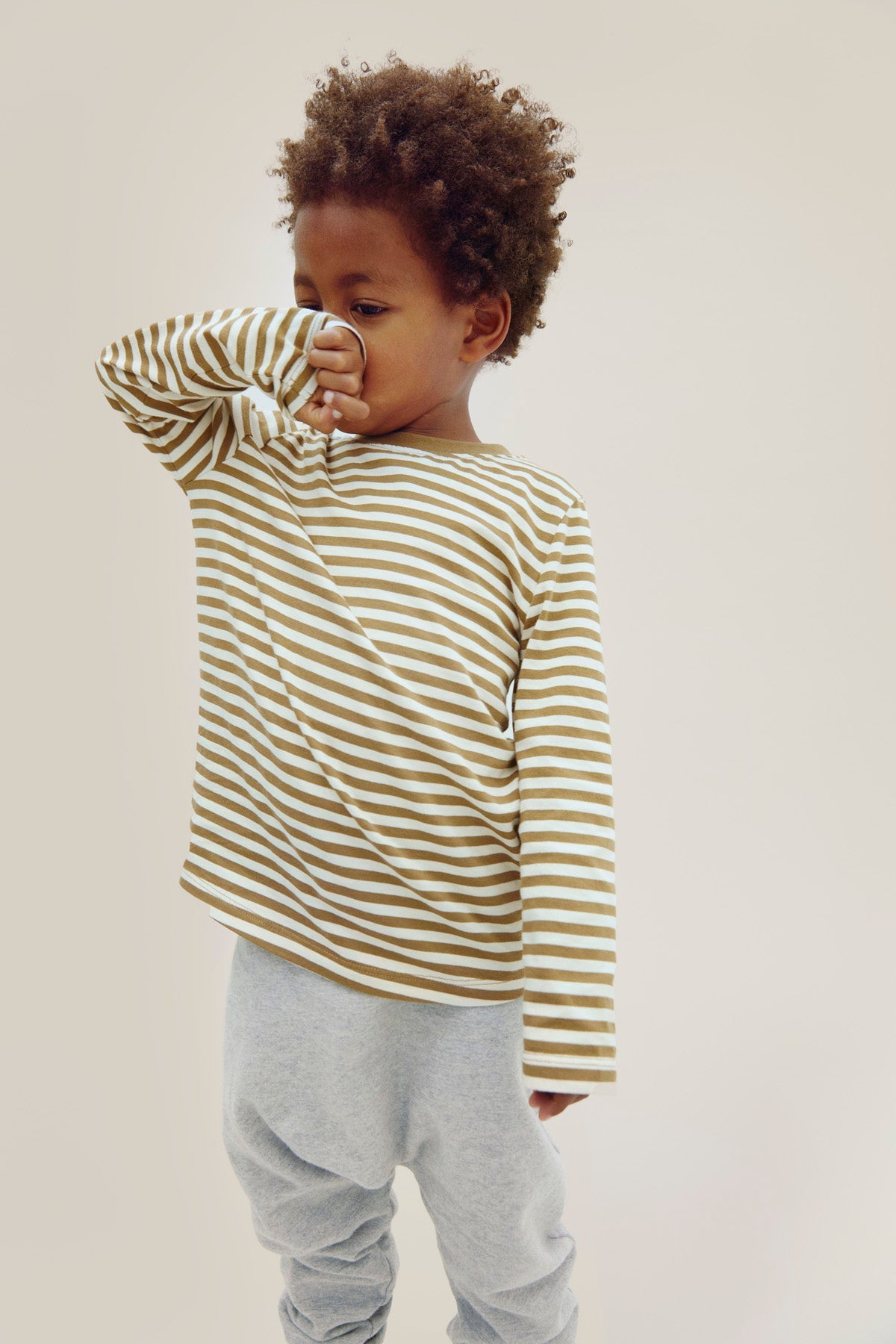 Langarmshirt L/S GOTS Woody Cream