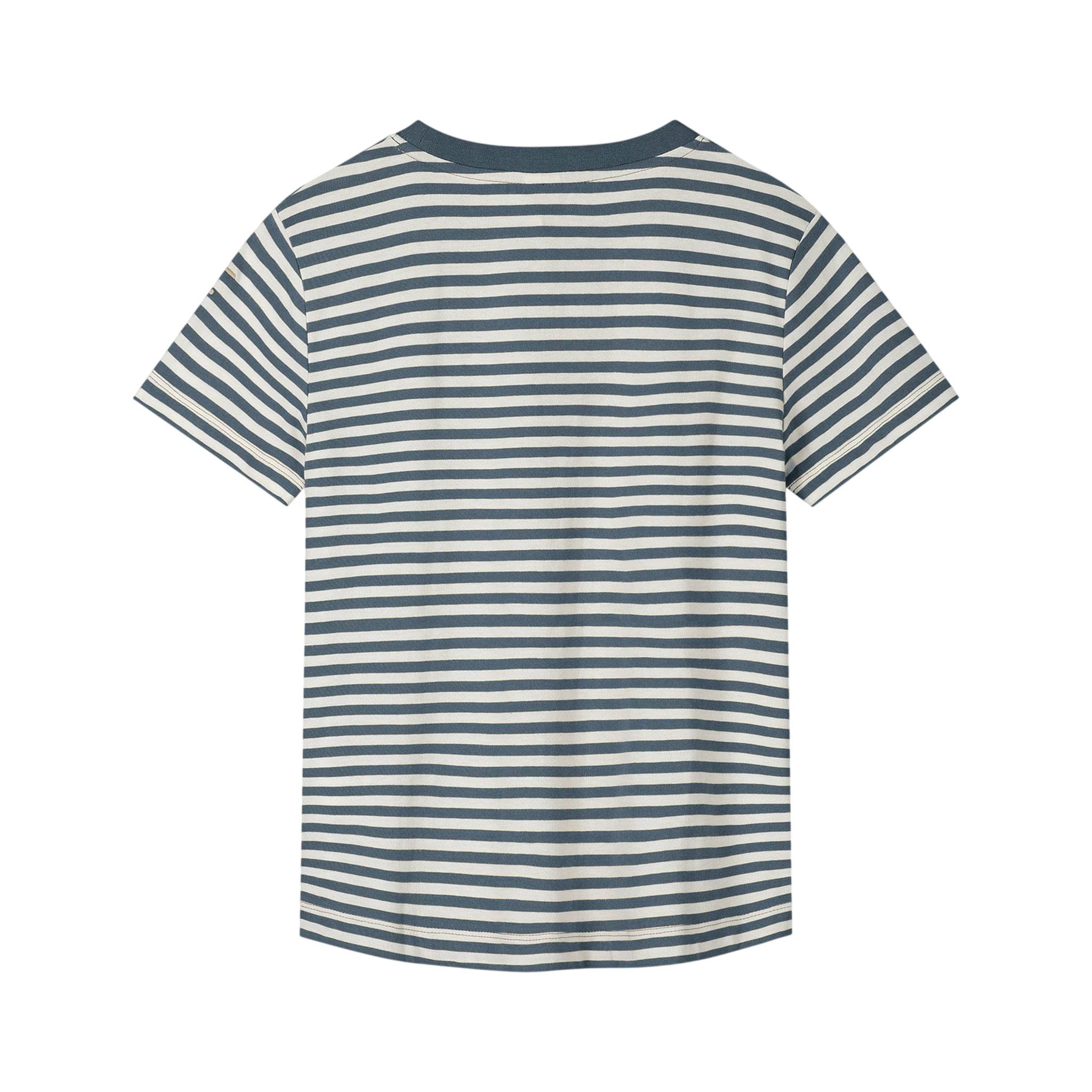 Oversized T-Shirt GOTS Blue, Gray, Cream / Oversized Tee GOTS Blue, Gray, Cream