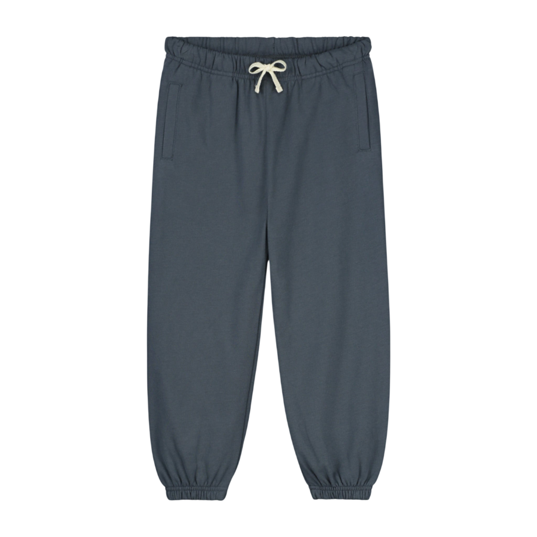 Track Pants GOTS Blue Gray