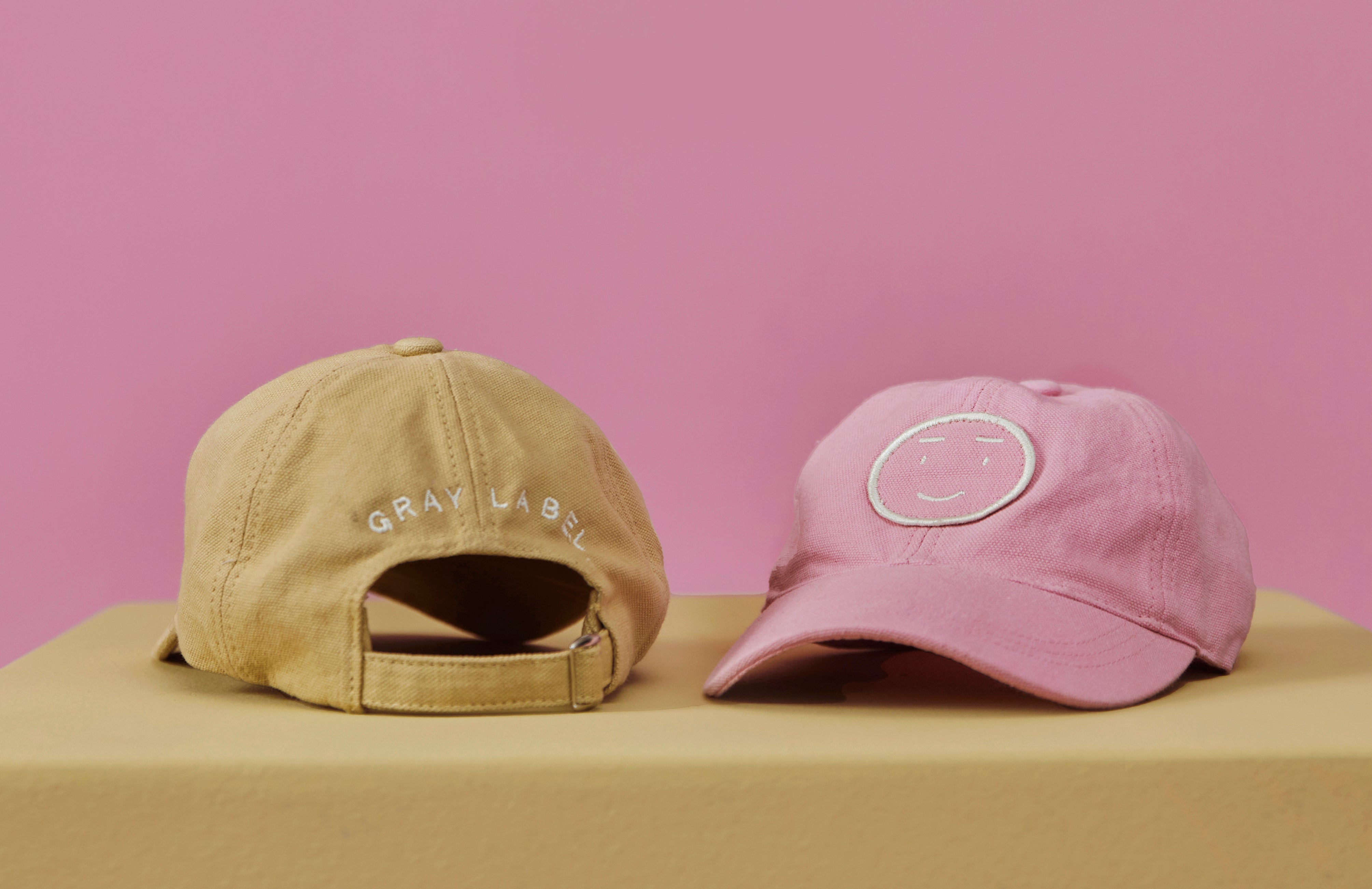 Casquette de baseball GOTS Bubblegum / Casquette de baseball GOTS Bubblegum