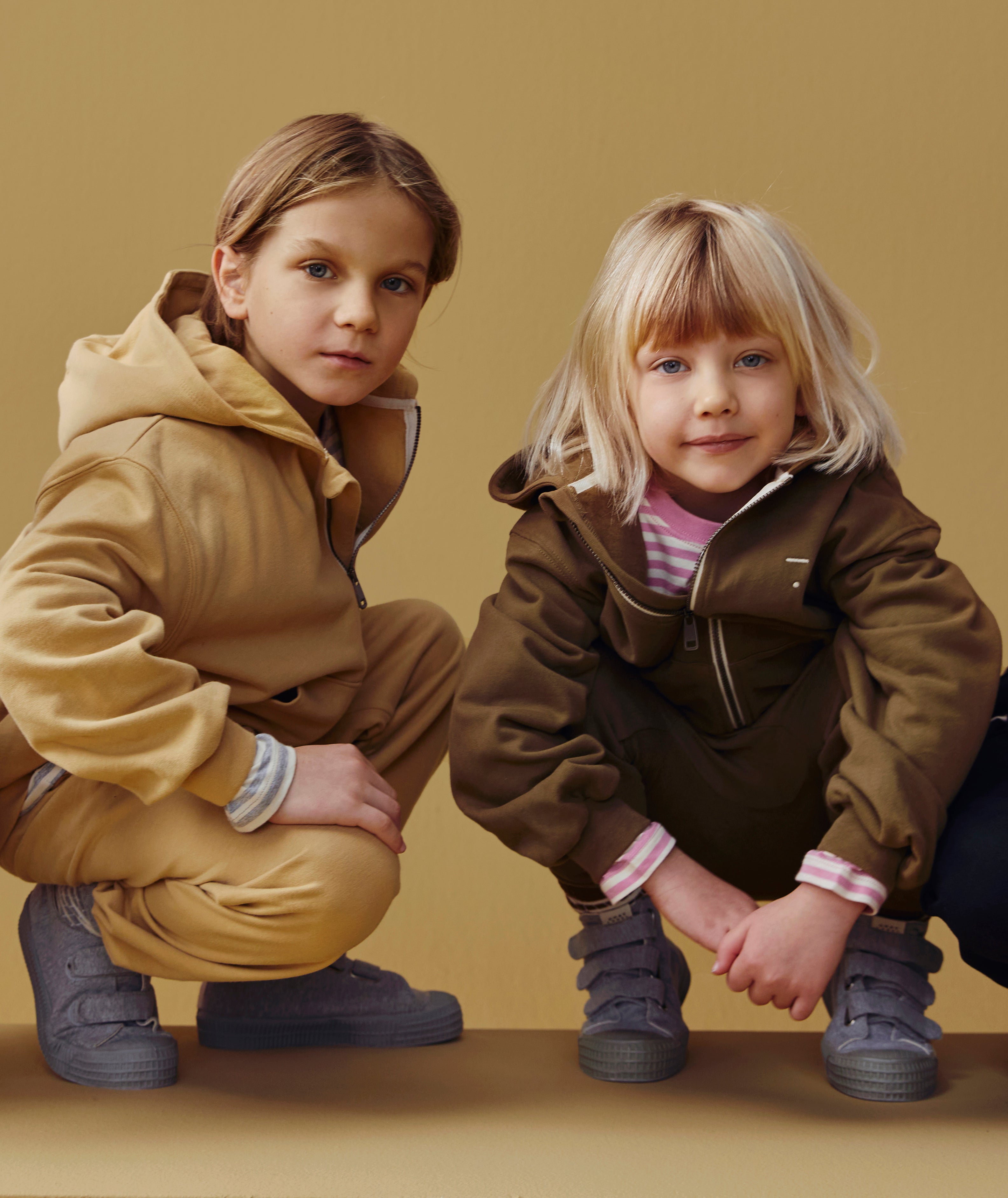 Hoodie with Zipper, GOTS Woody / Hooded Cardigan with Zipper, GOTS Woody