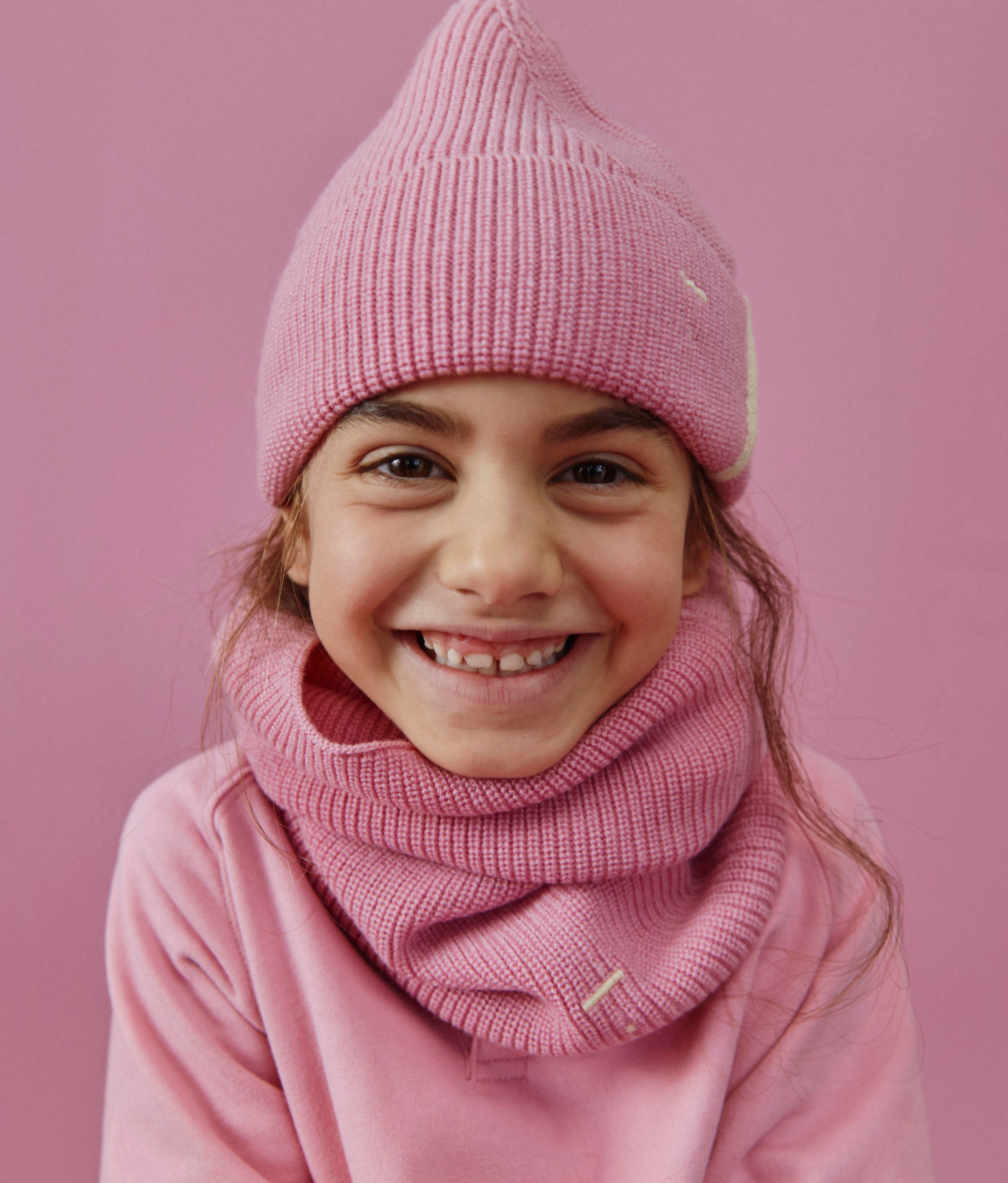 Bubblegum Merino Wool Beanie