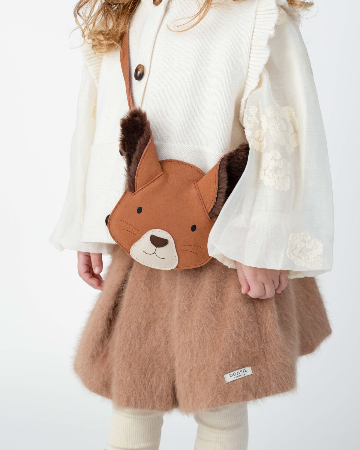 Portemonnaie Britta Exclusive Fluffy Squirrel Walnut Nubuck