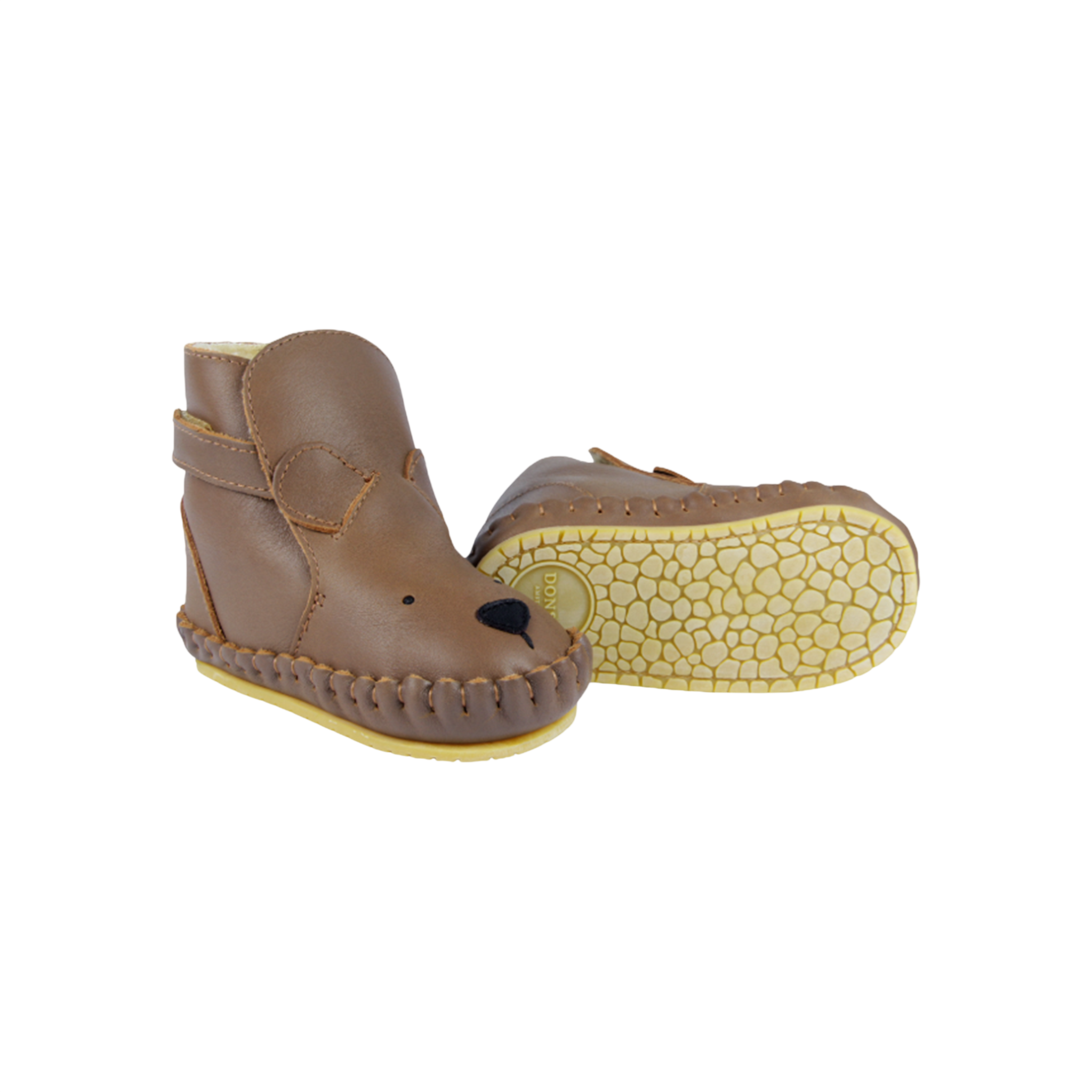 Baby Schuhe Kapi Classic Bear Cognac Classic Leather