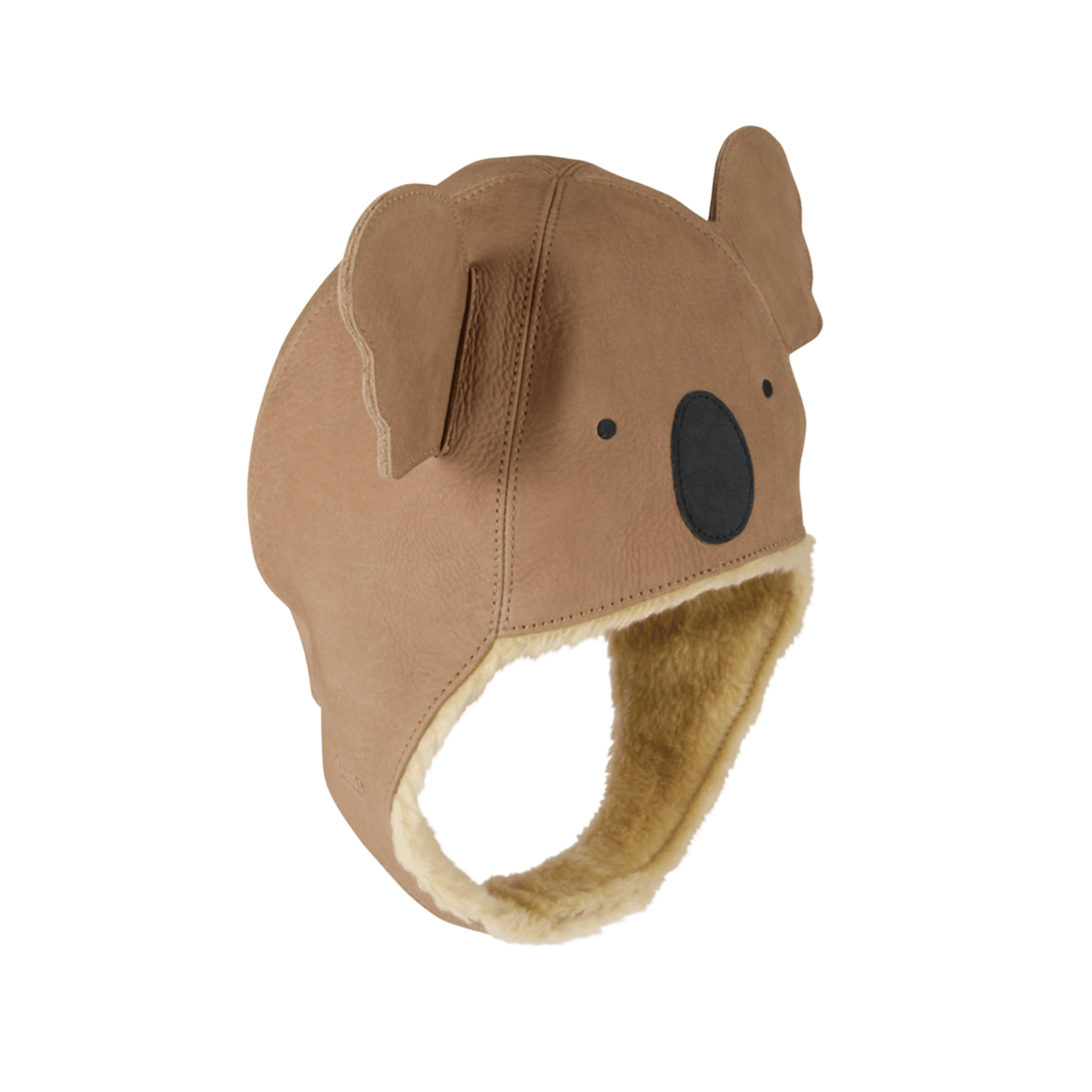 Mütze Kapi Classic koala Truffle Nubuck