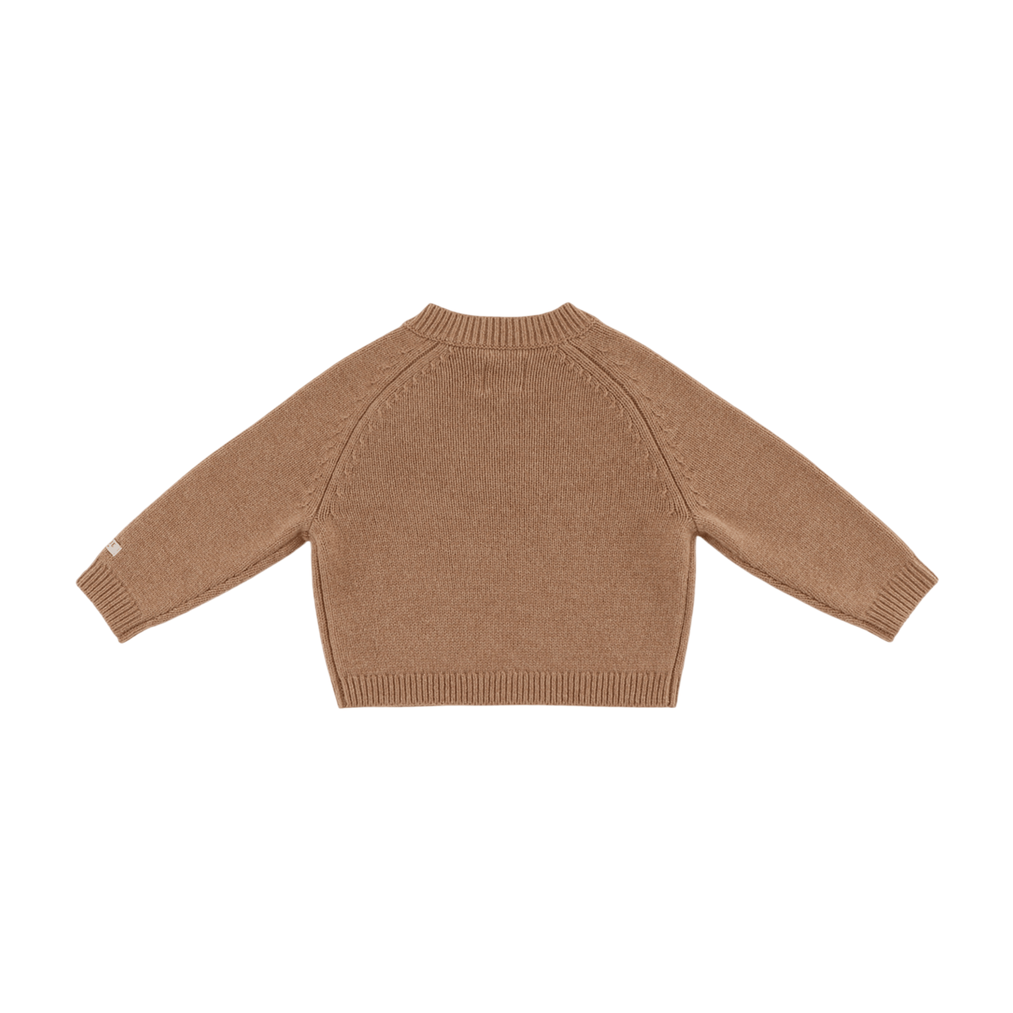Baby Pullover Sibbe Merino Fluffy Bunny Hazelnut