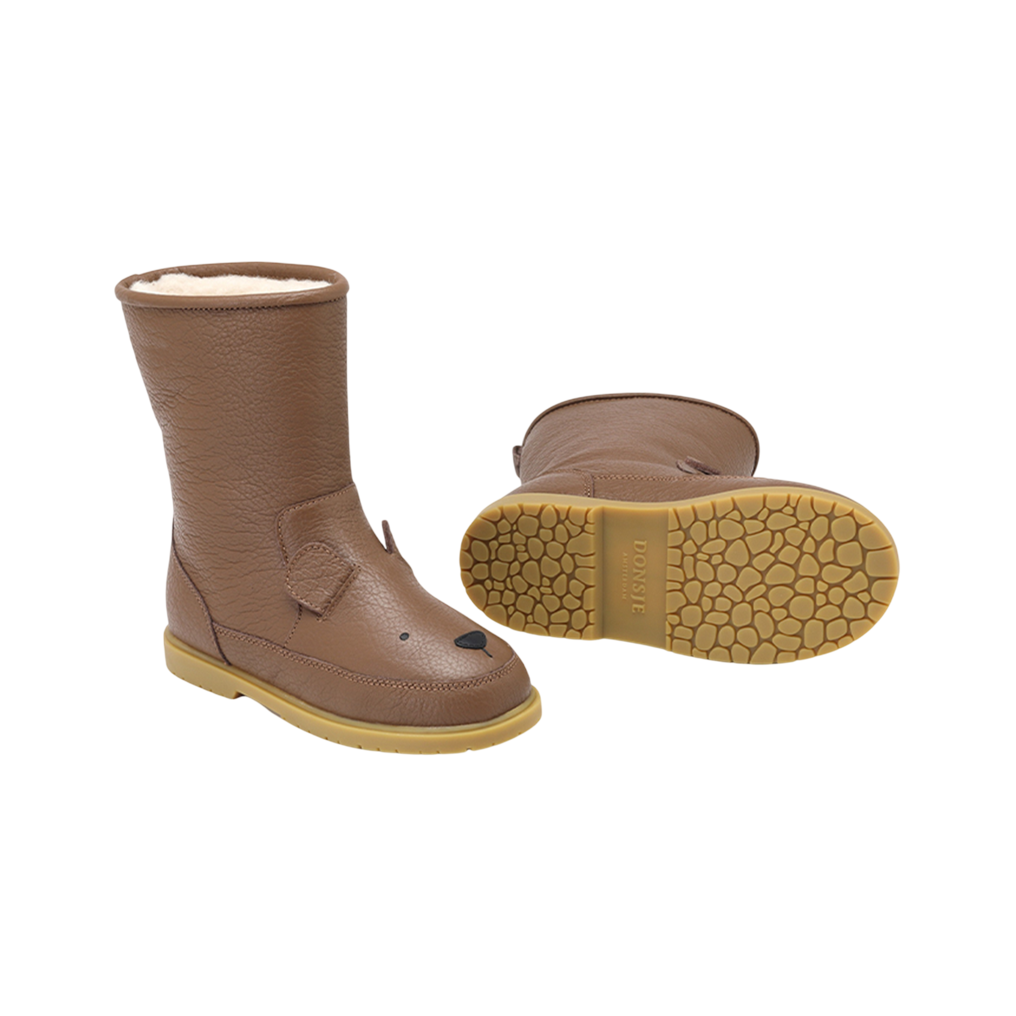 Stiefel Wadudu Clasic Boots Bear Cognac Leather
