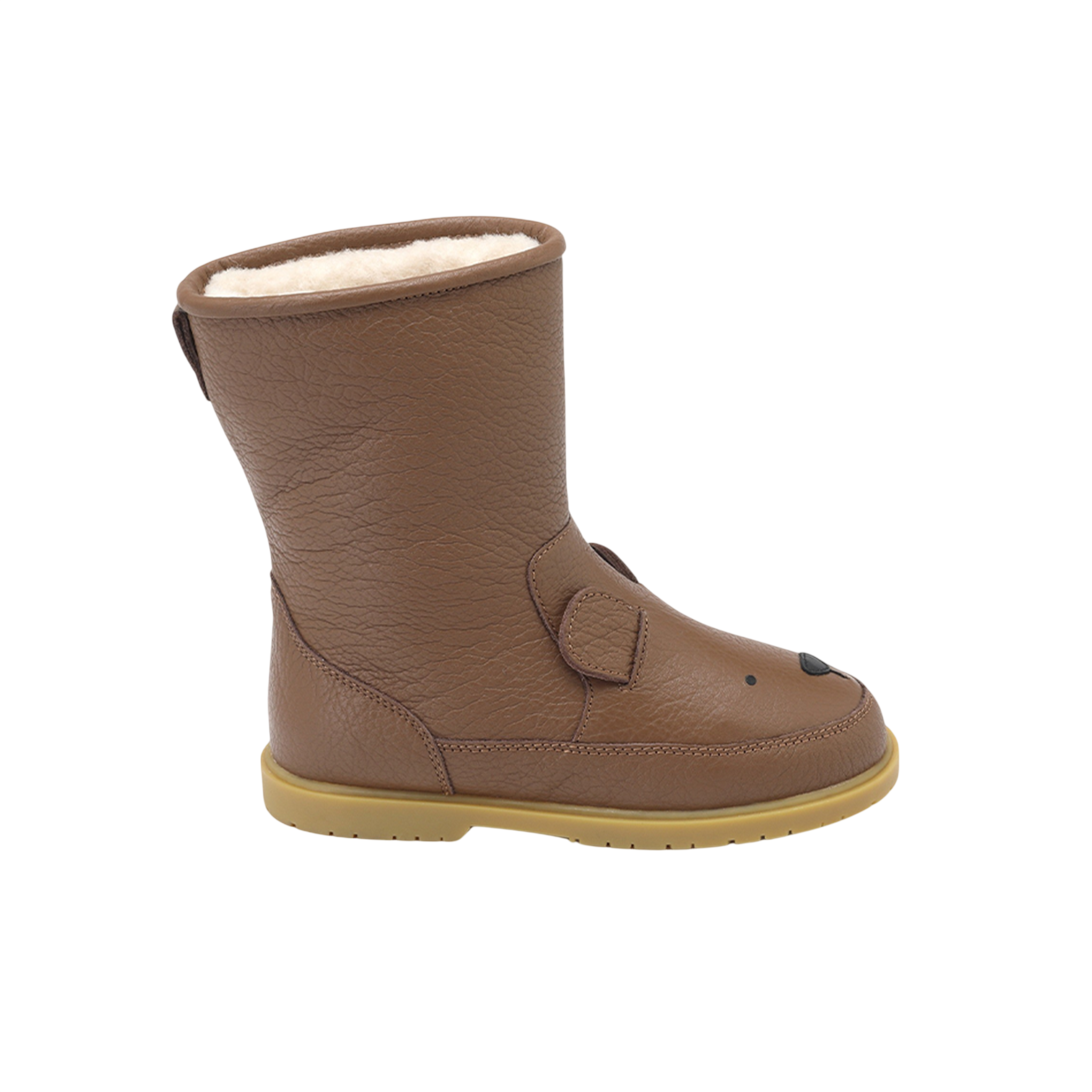 Bottes Wadudu Classic Boots Bear en cuir cognac / Wadudu Classic Boots Bear en cuir cognac